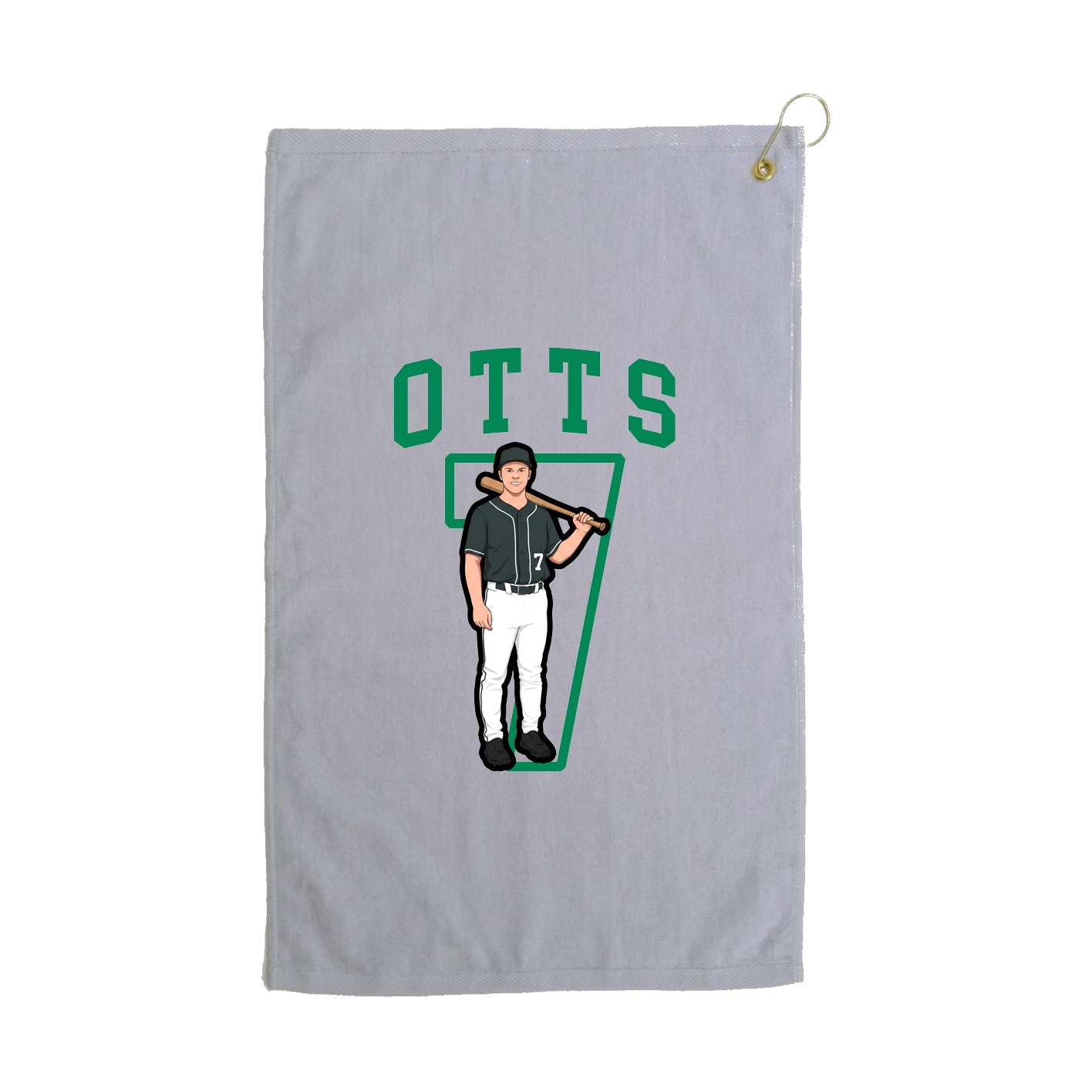 Golf Towel — Shirsey in Grey