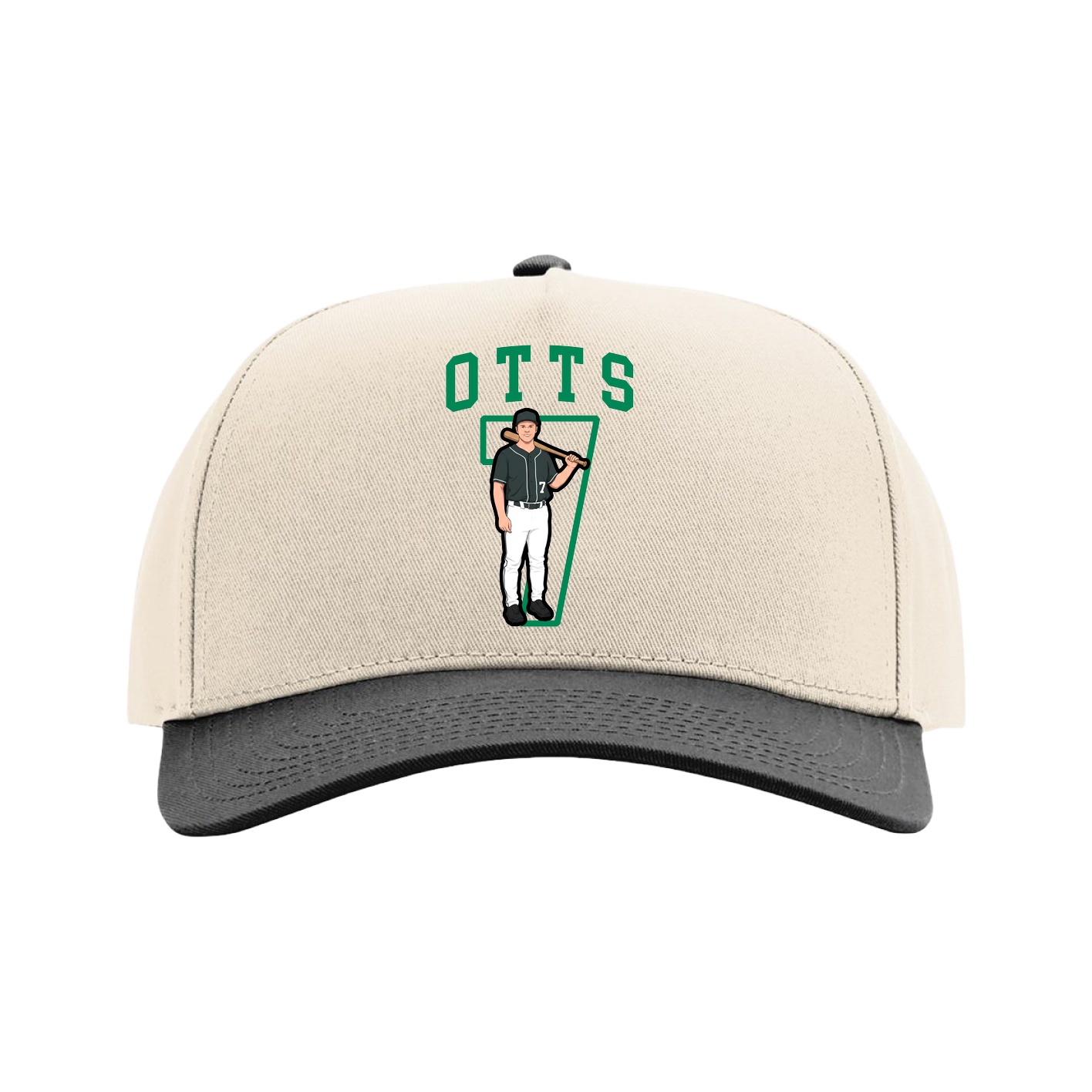 Full Fabric Five-Panel Champ Cap