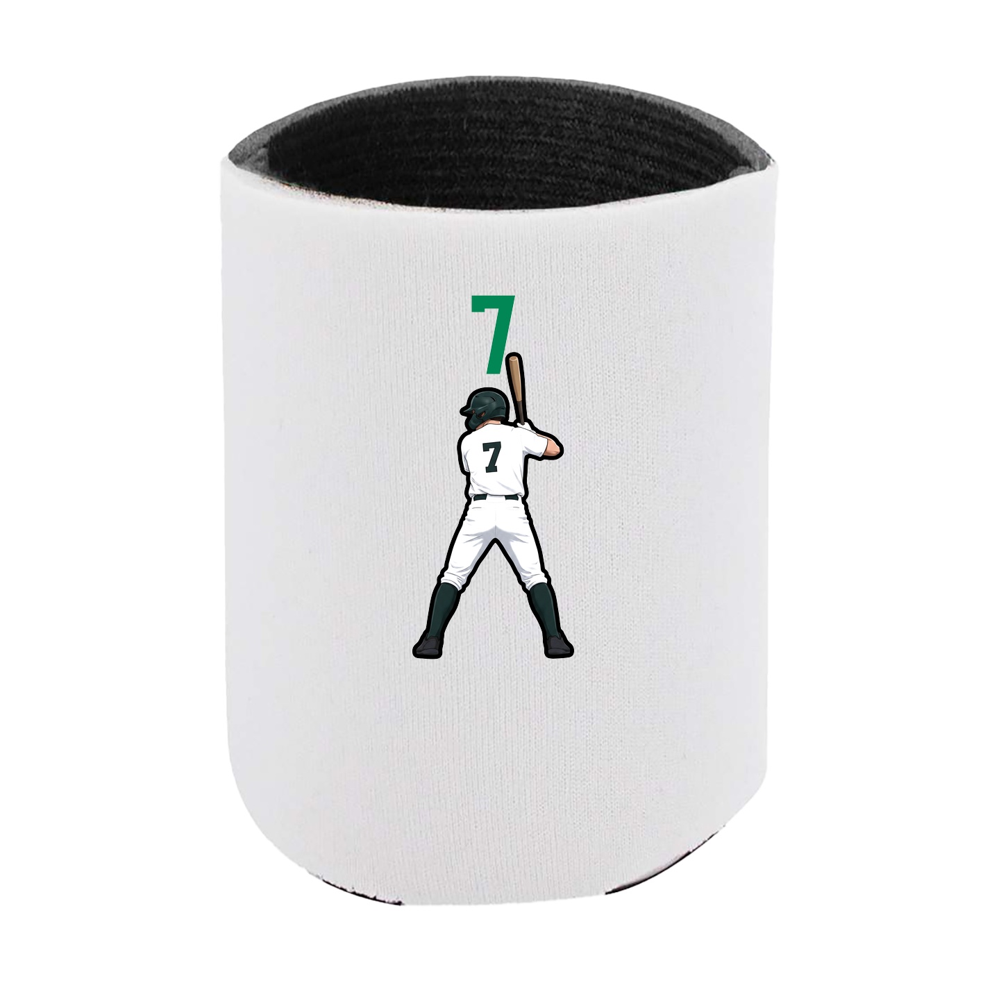 Can Holder — Number Top in White