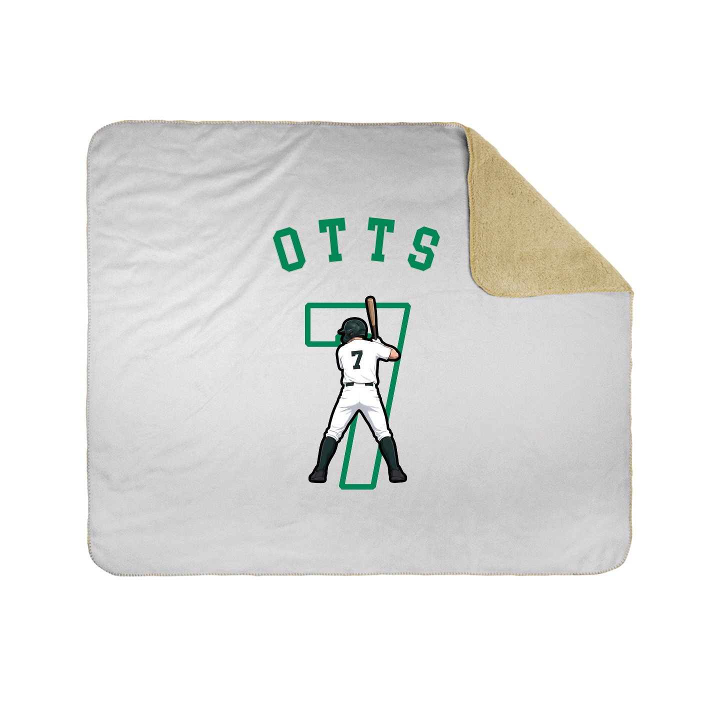 Throw Blanket — Shirsey Arch in White