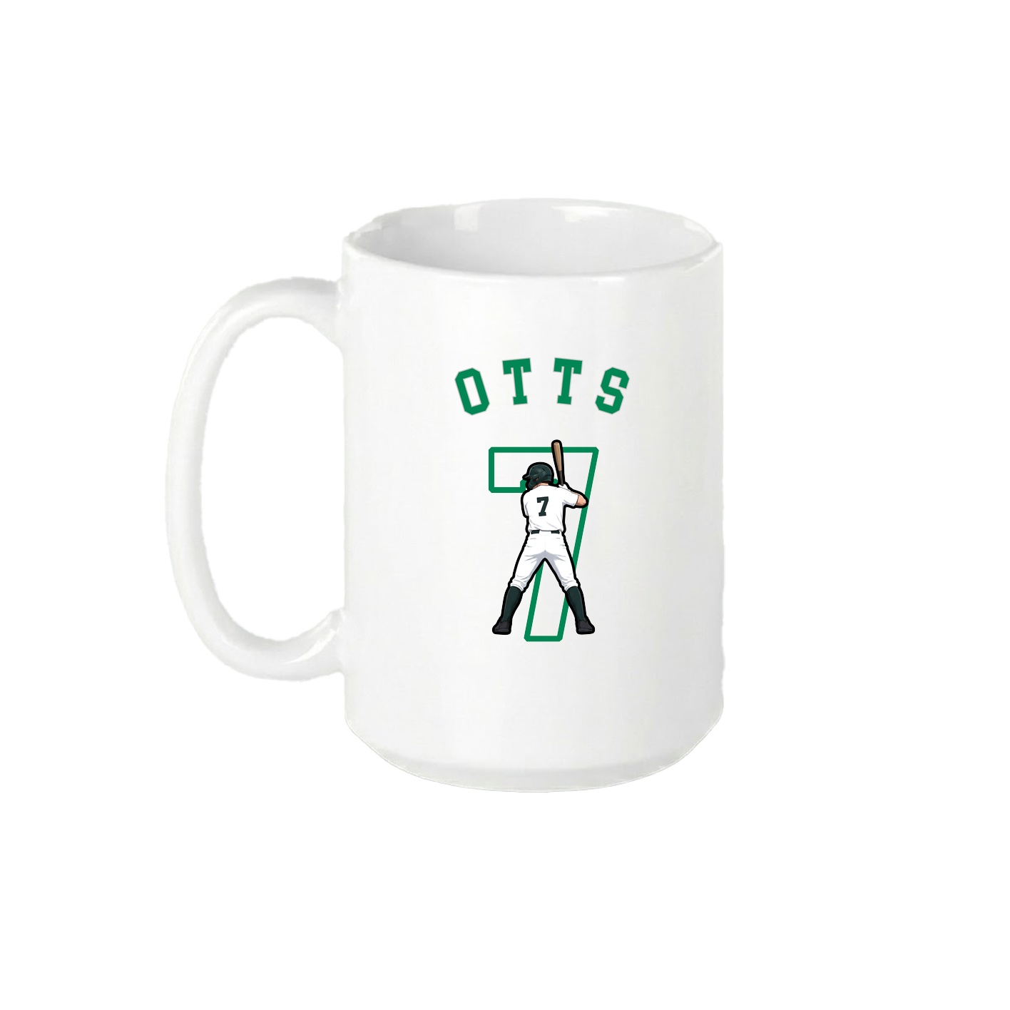15oz Coffee Mug — Shirsey Arch in White