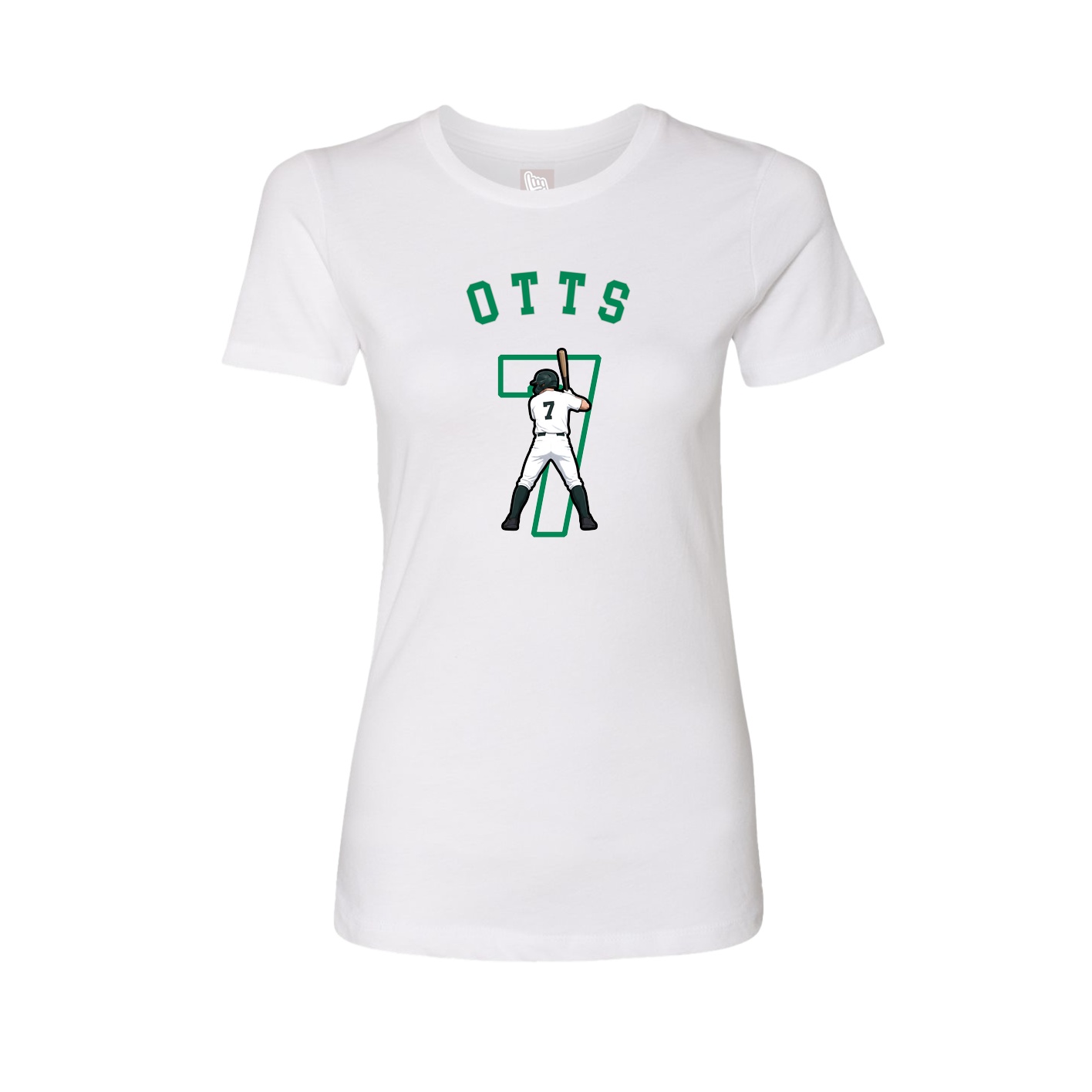 Womens Tee — Shirsey Arch in White
