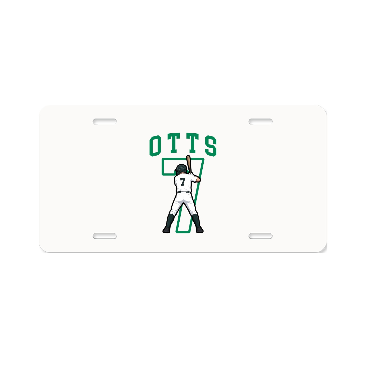 Aluminum License Plate