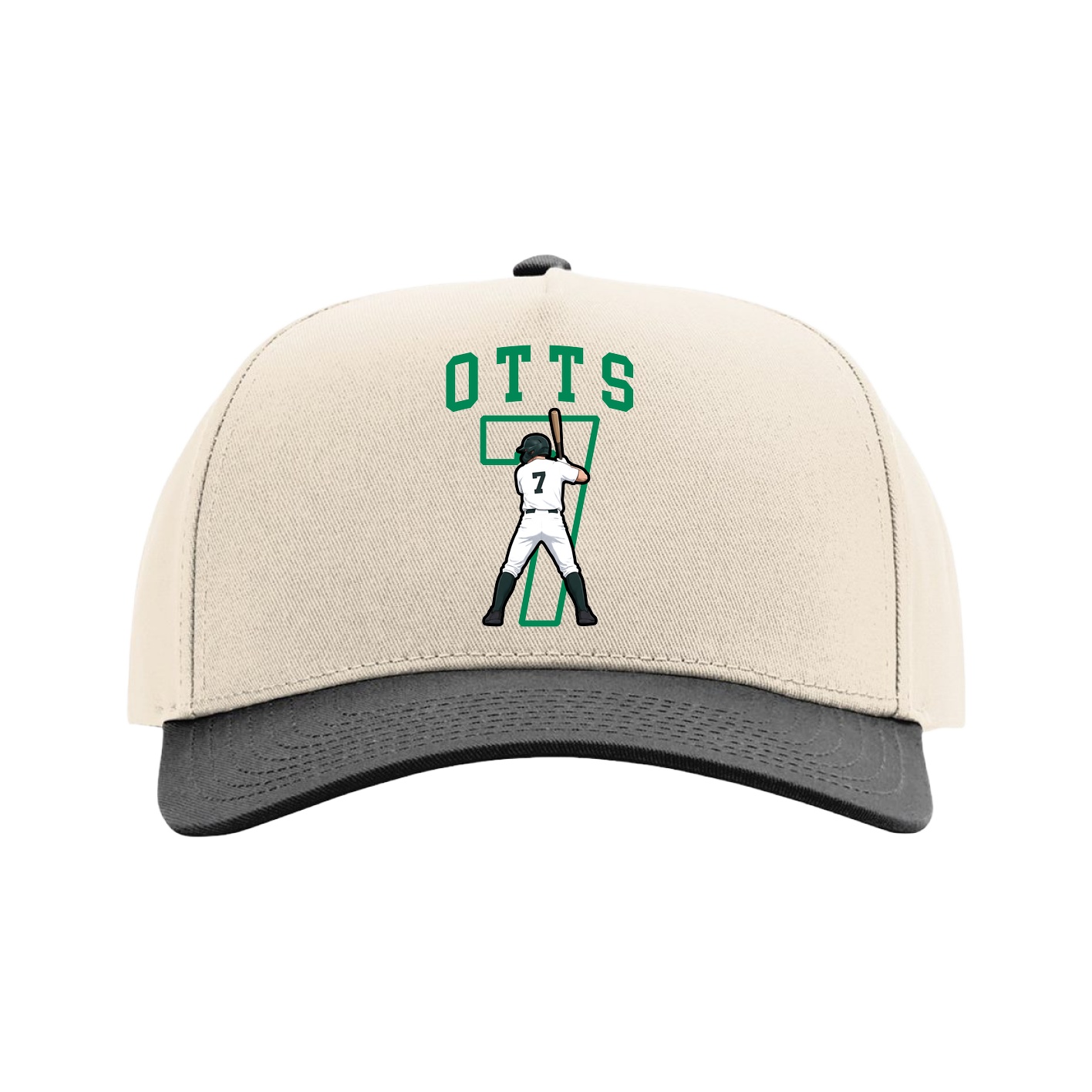 Full Fabric Five-Panel Champ Cap