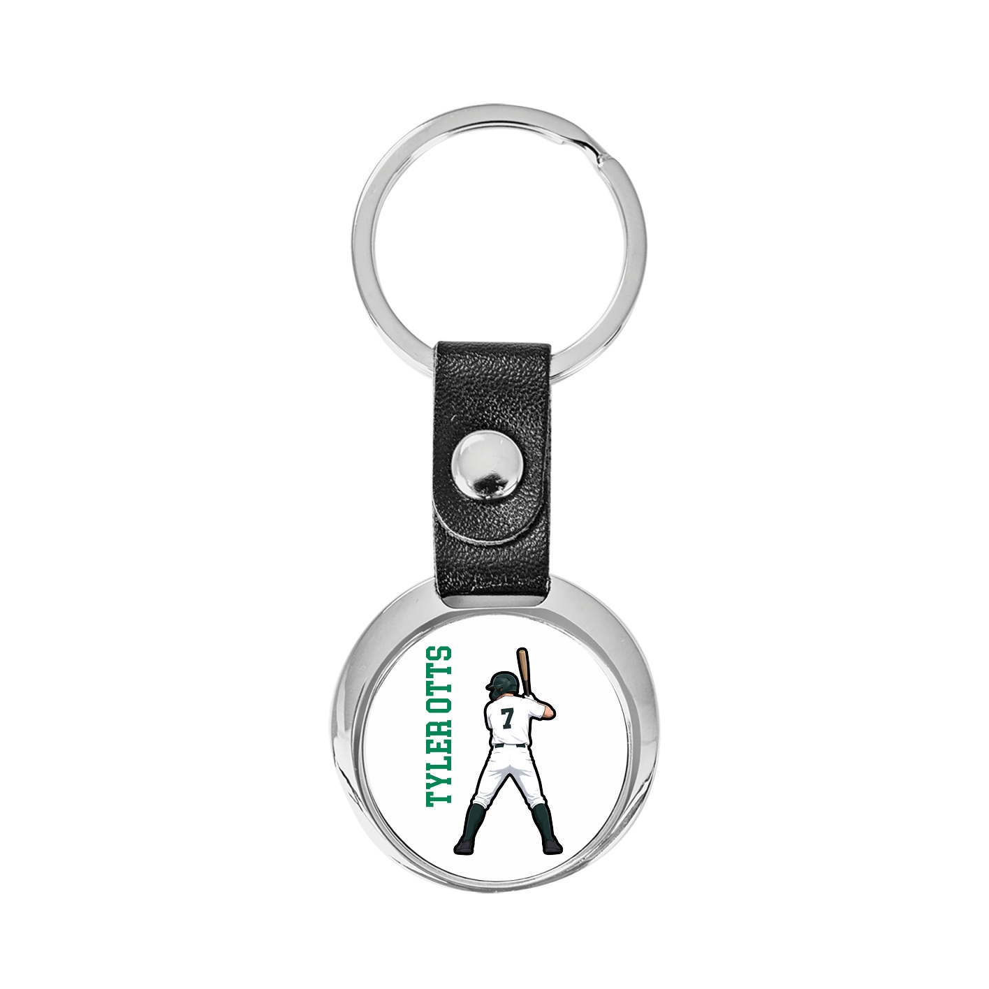 Key Chain — Name Vertical in Classic