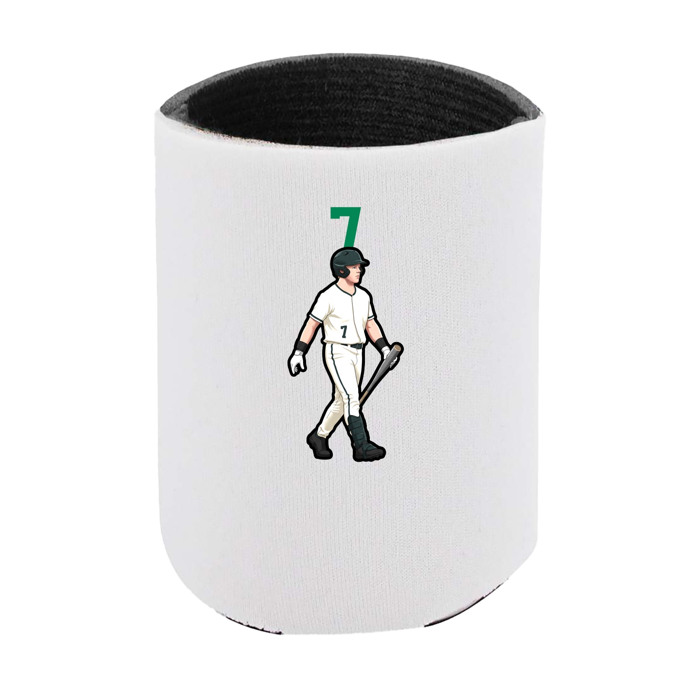Can Holder — Number Top in White