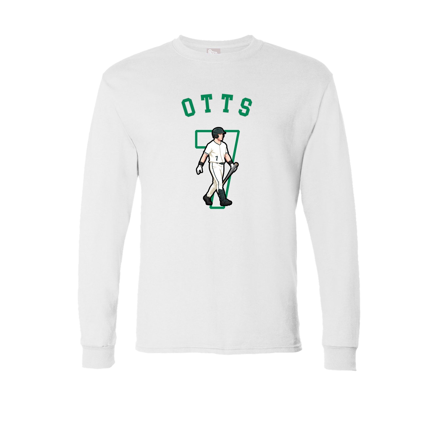 Long Sleeve Tee — Shirsey Arch in White