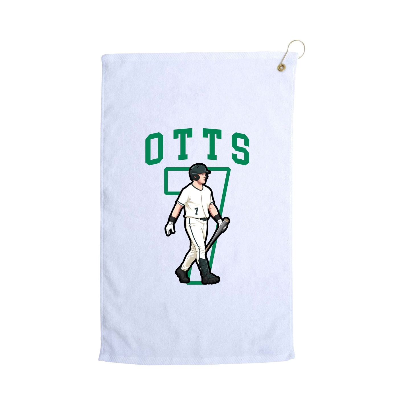 Golf Towel — Shirsey in White