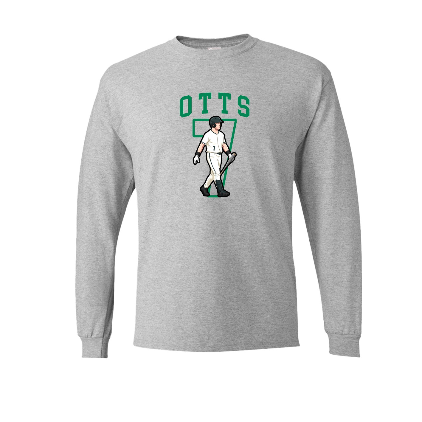 Long Sleeve Tee — Shirsey in Grey