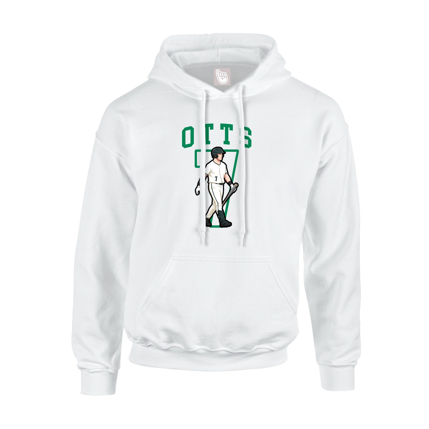 Youth Hoodie — Shirsey in White