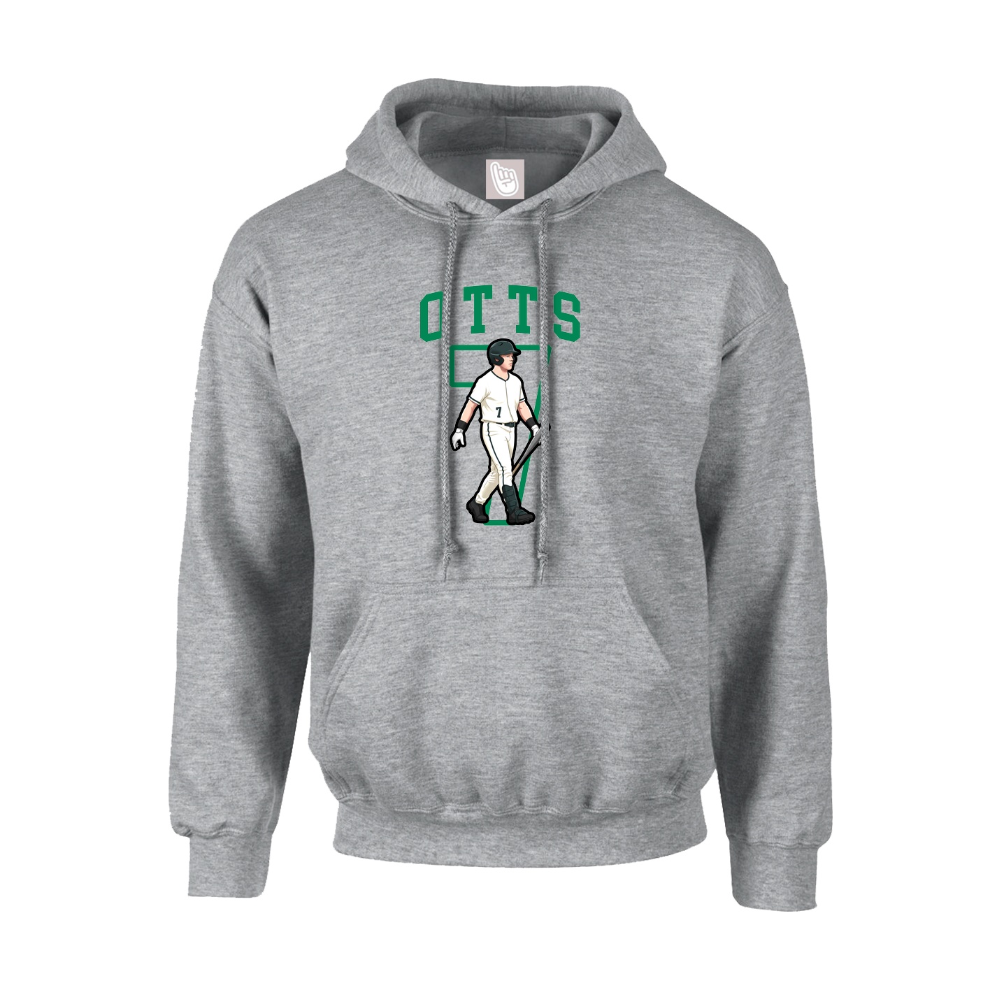 Youth Hoodie — Shirsey in Grey