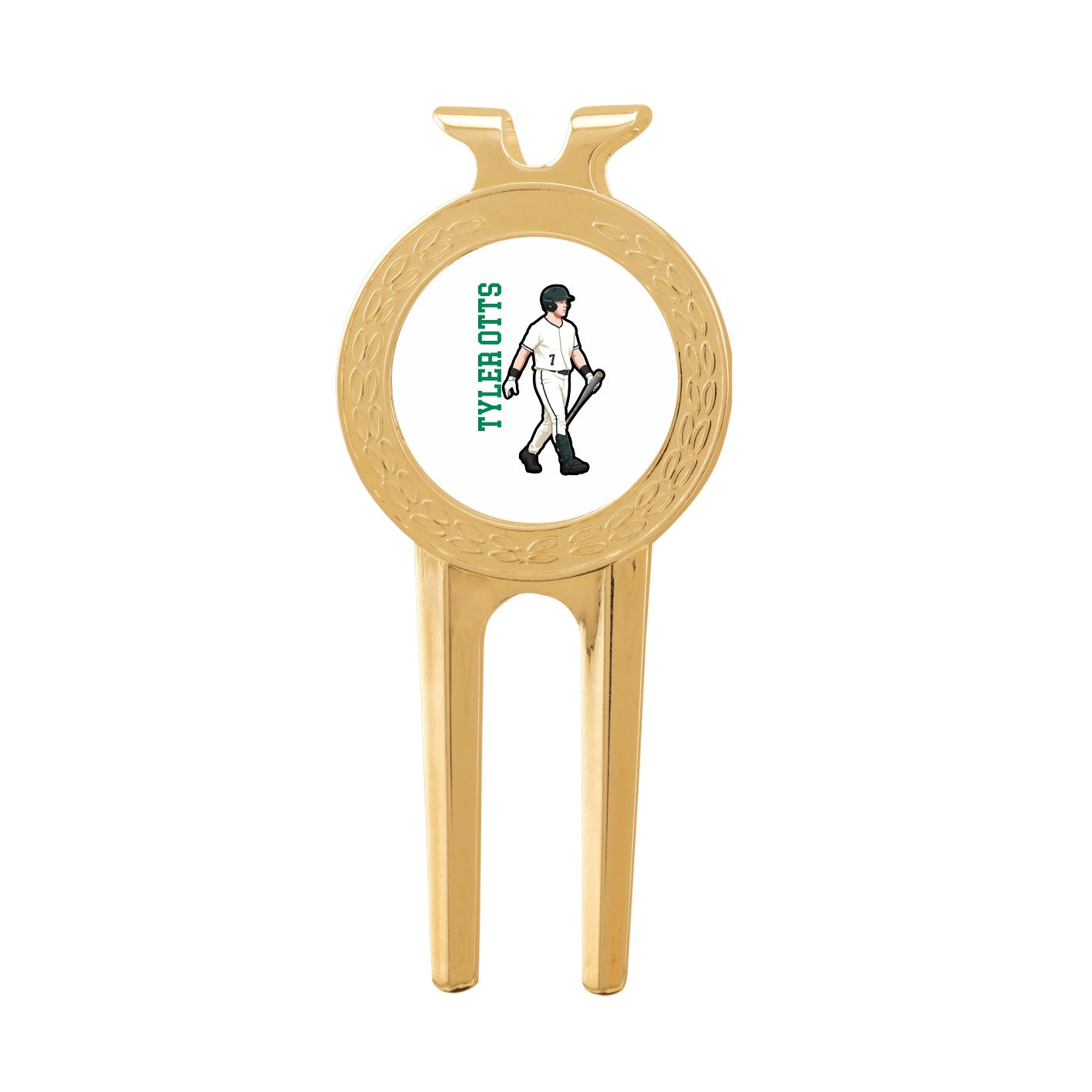 Divot Tool with Ball Marker — Name Vertical in Classic