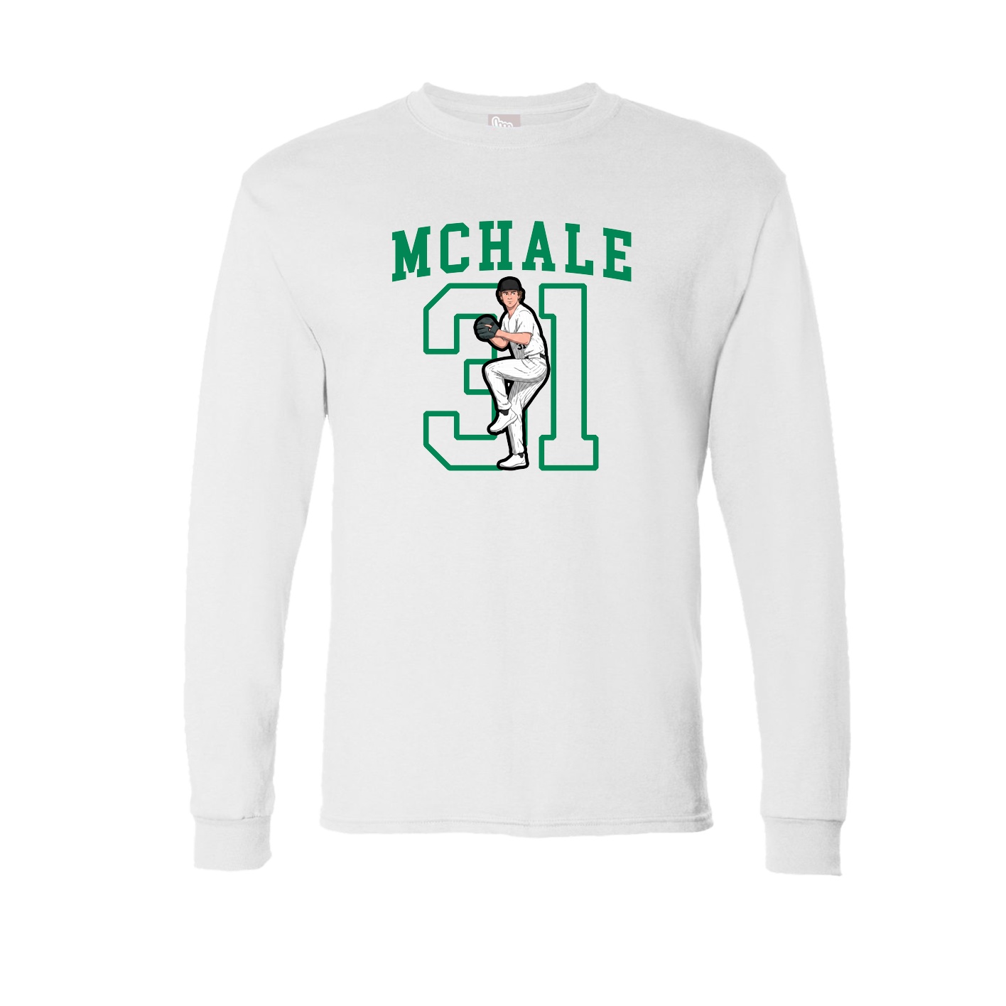 Long Sleeve Tee — Shirsey in White