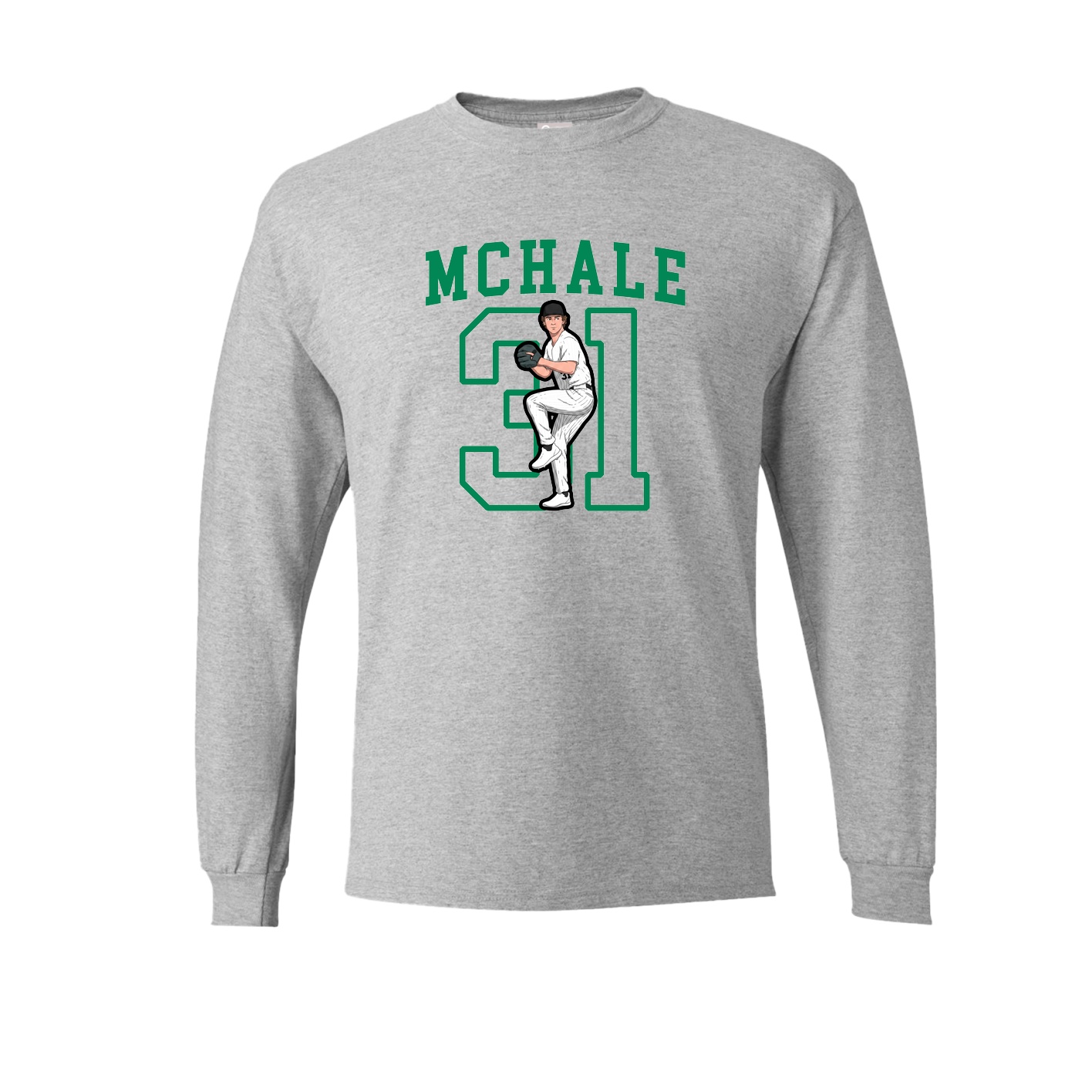 Long Sleeve Tee — Shirsey in Grey