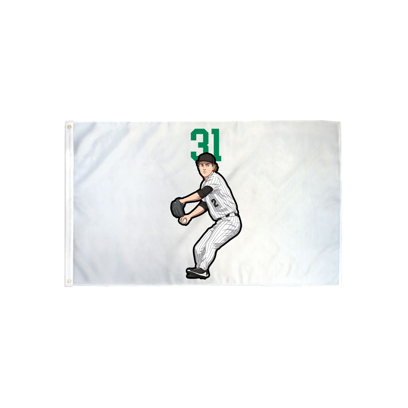 3x5 Flag — Number Top in Classic