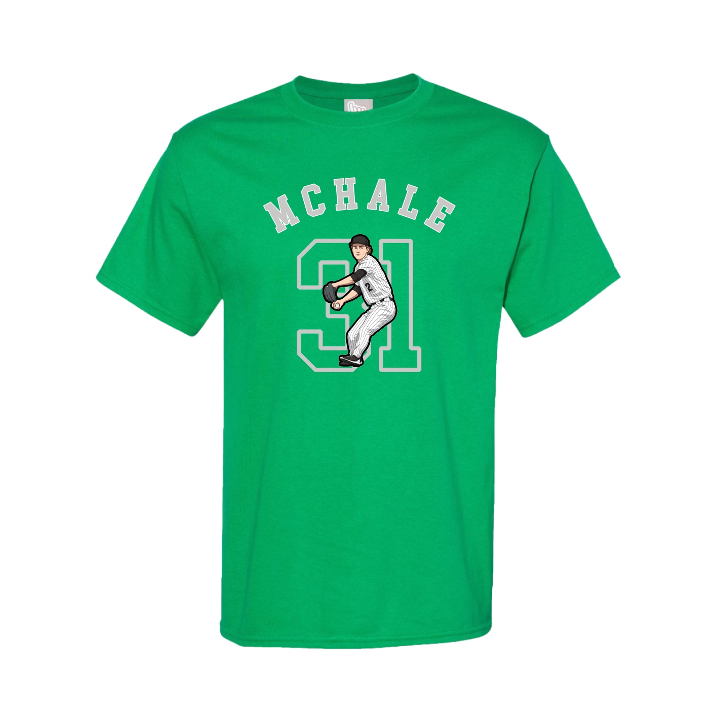Youth Tee — Shirsey Arch in Green