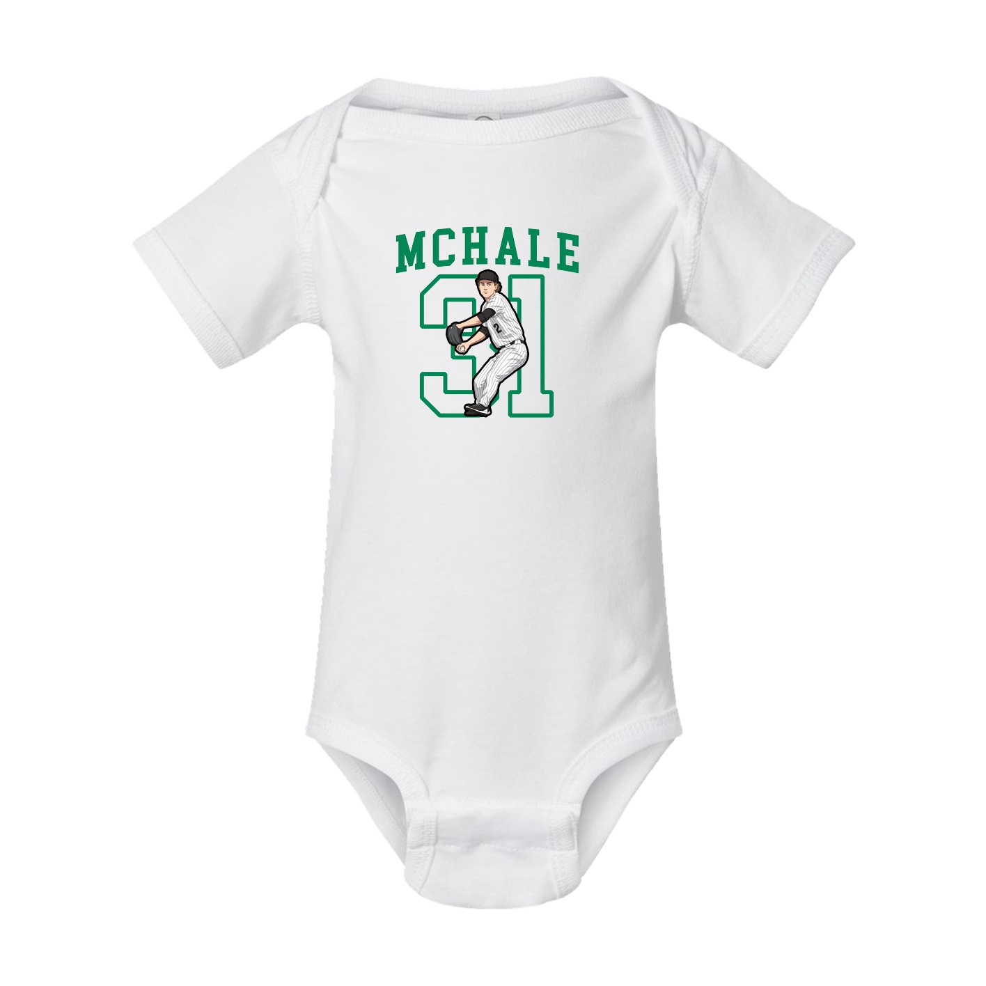 Baby Onesie — Shirsey in White