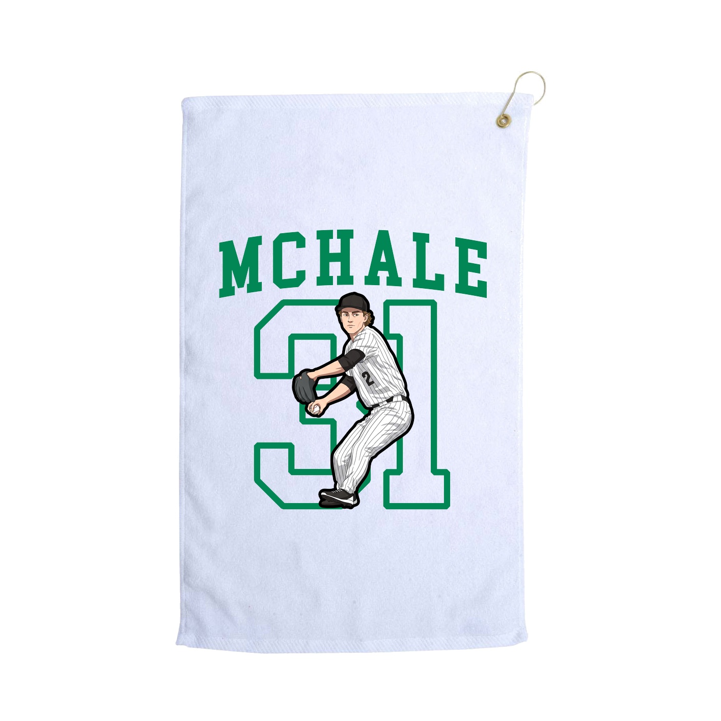 Golf Towel — Shirsey in White
