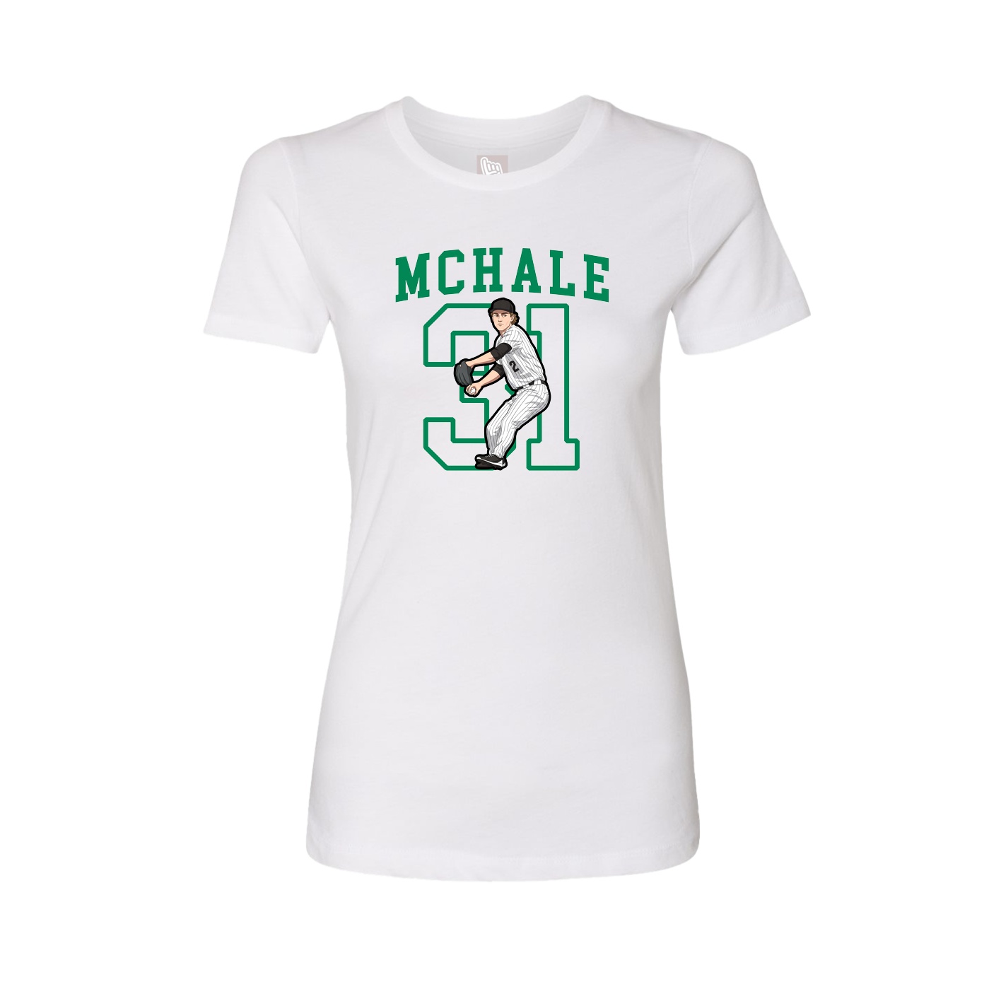 Fitted Women's Tee — Shirsey in White