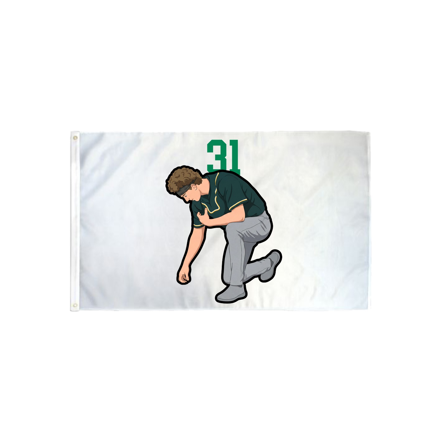 3x5 Flag — Number Top in Classic