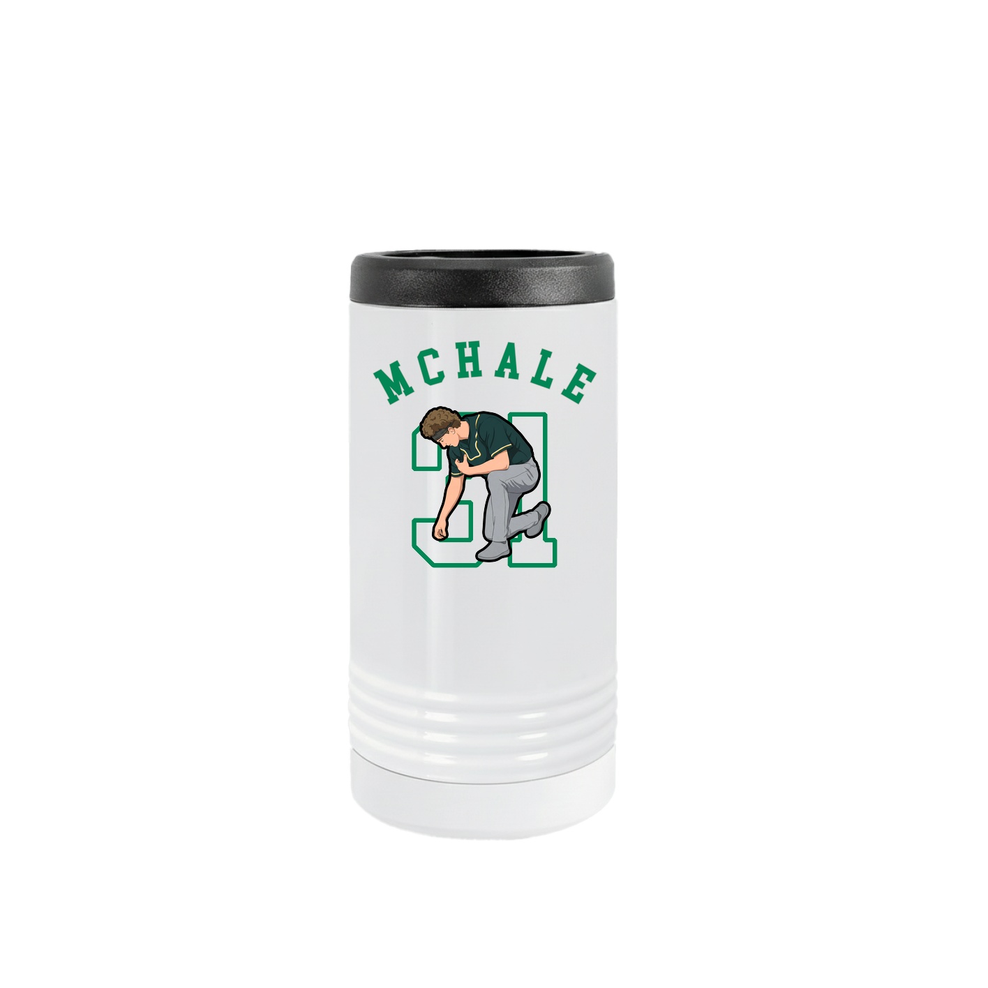 Slim Beverage Holder — Shirsey Arch in White