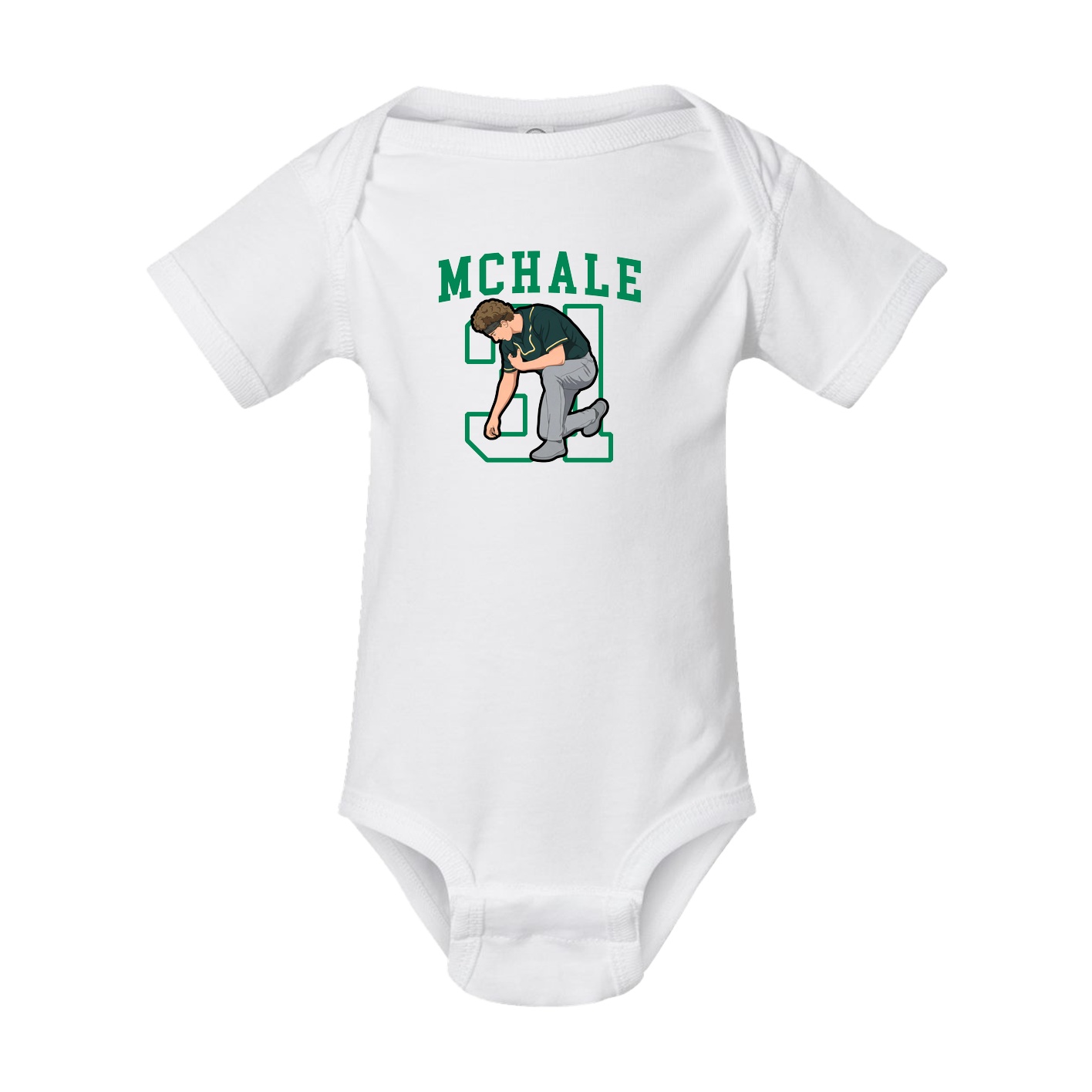Baby Onesie — Shirsey in White