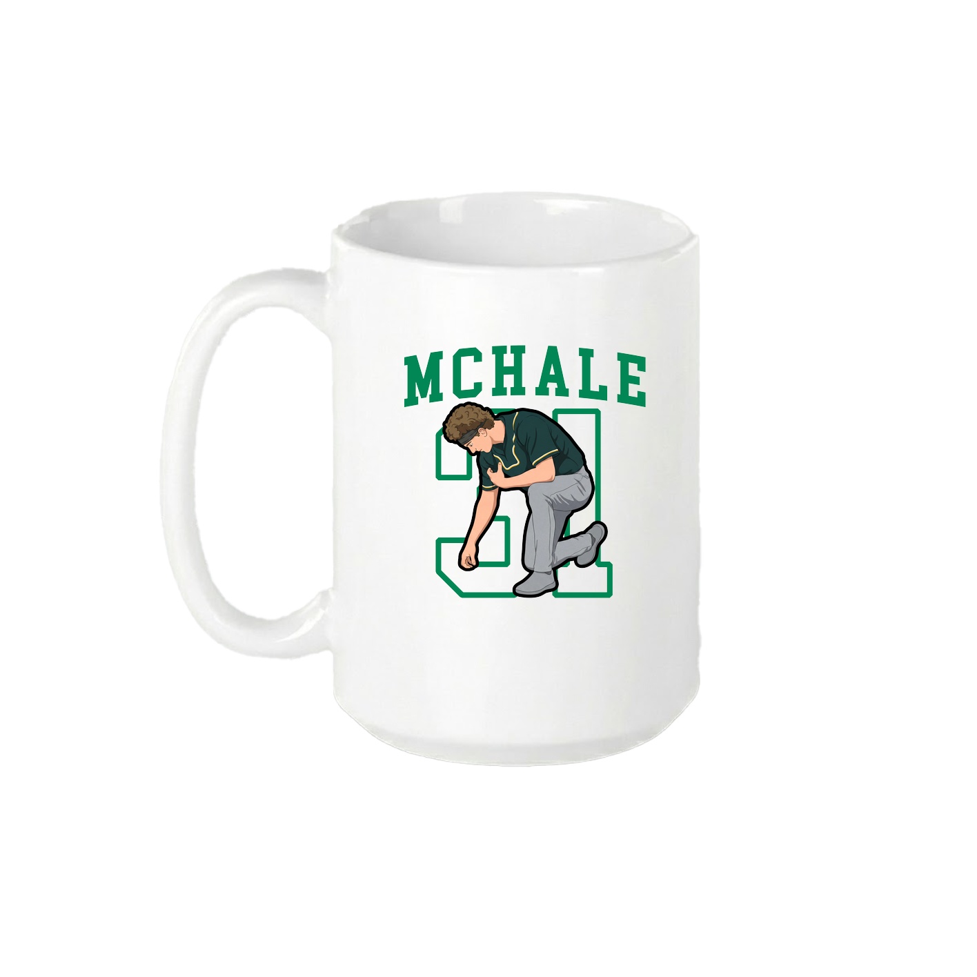 15oz Coffee Mug — Shirsey in White