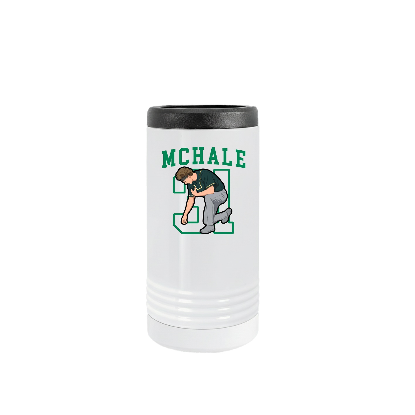 Slim Beverage Holder — Shirsey in White