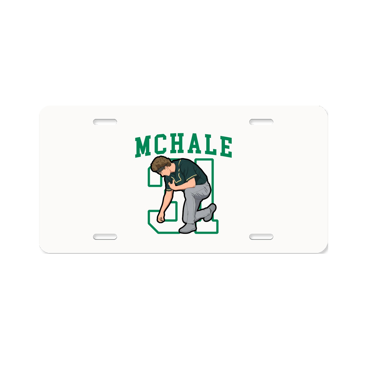 Aluminum License Plate