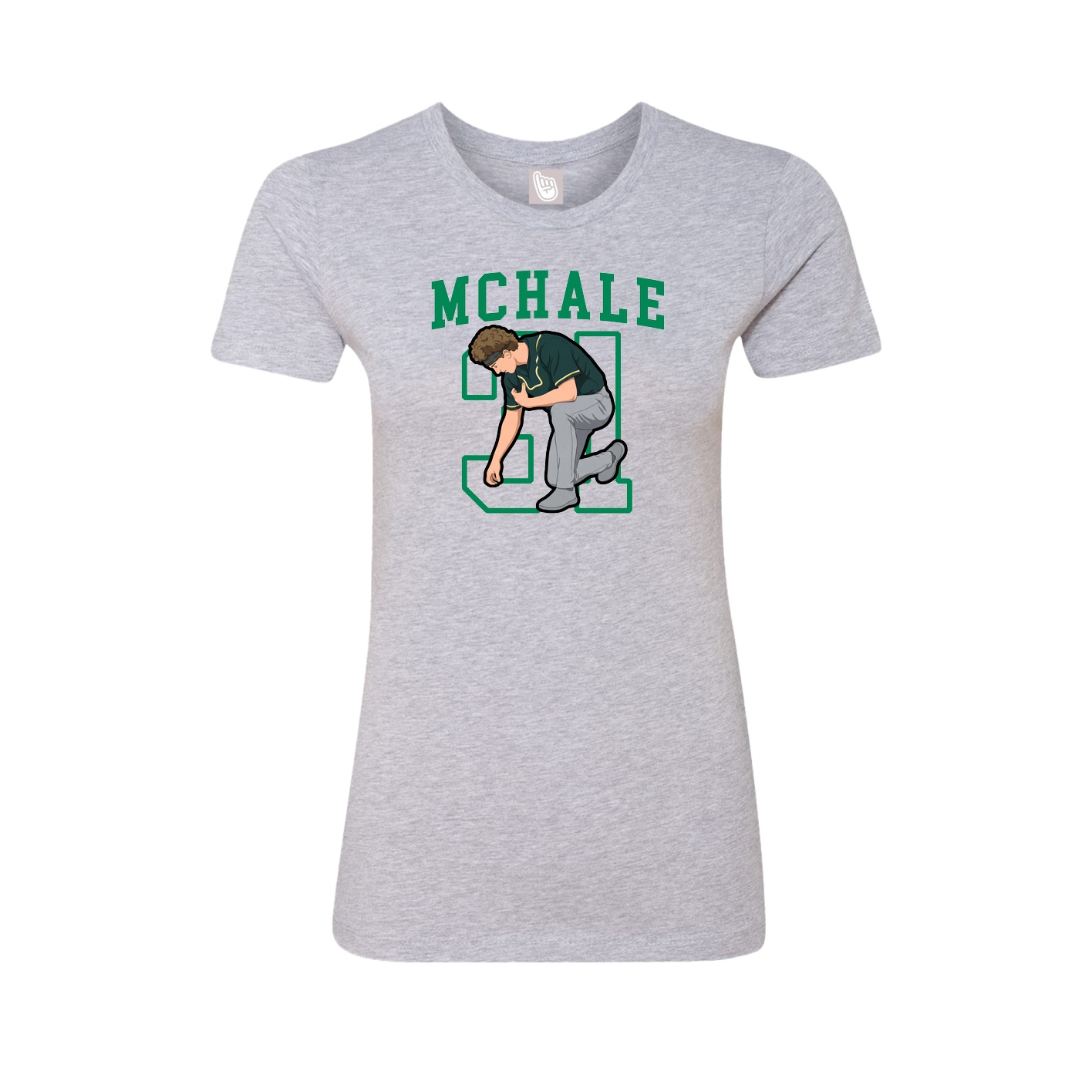 Womens Tee — Shirsey in Grey