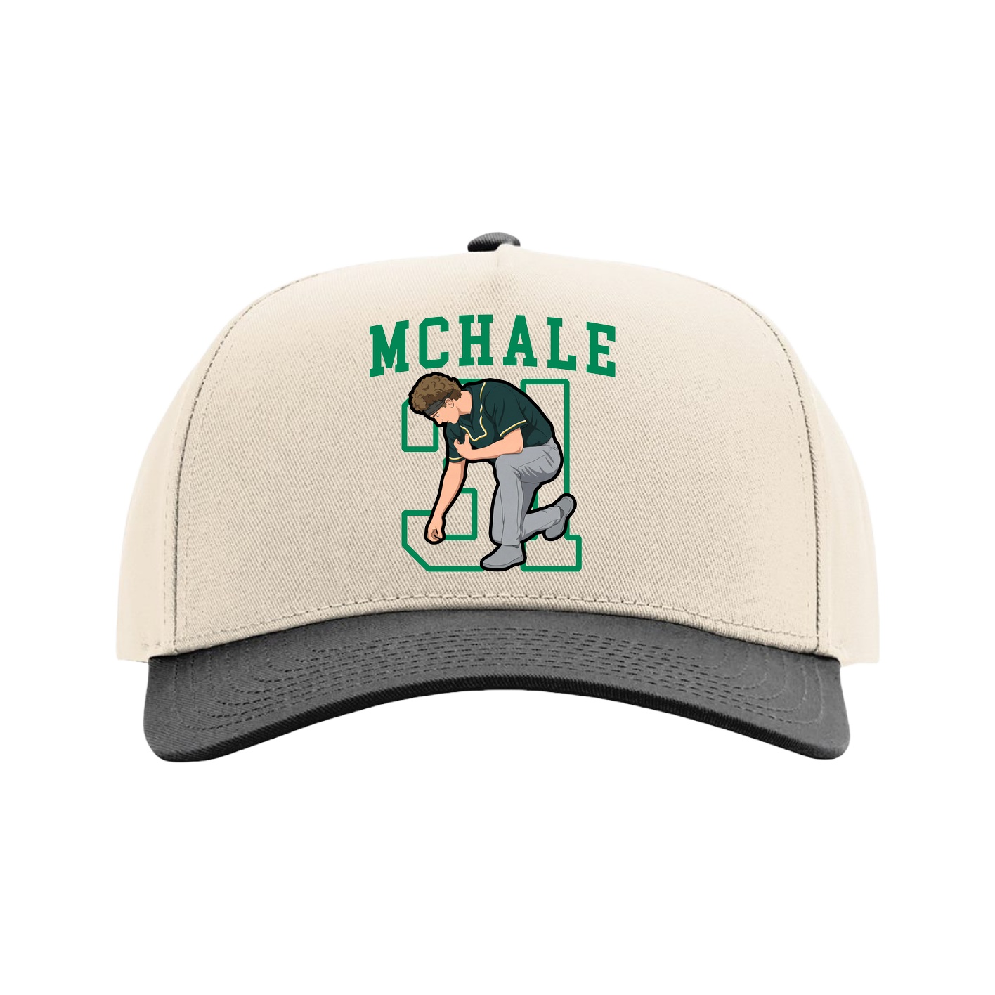 Full Fabric Five-Panel Champ Cap