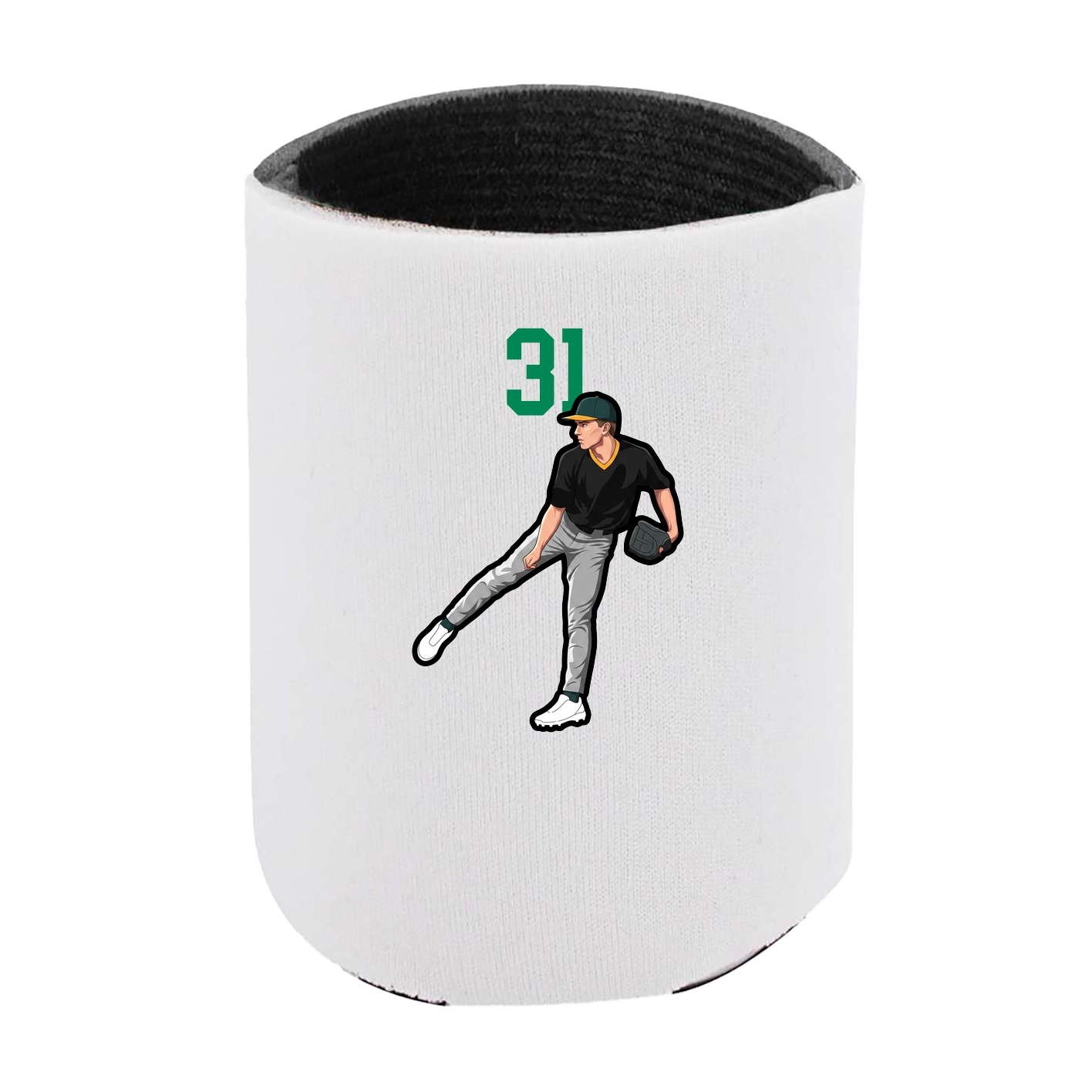 Can Holder — Number Top in White