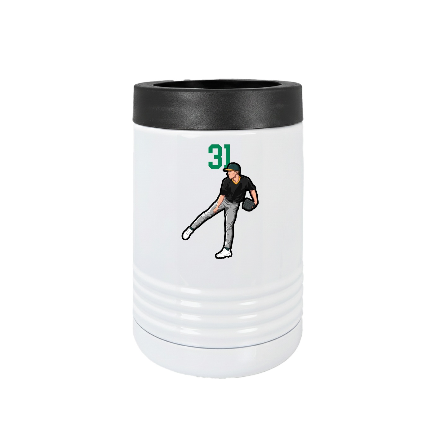 Beverage Holder — Number Top in White