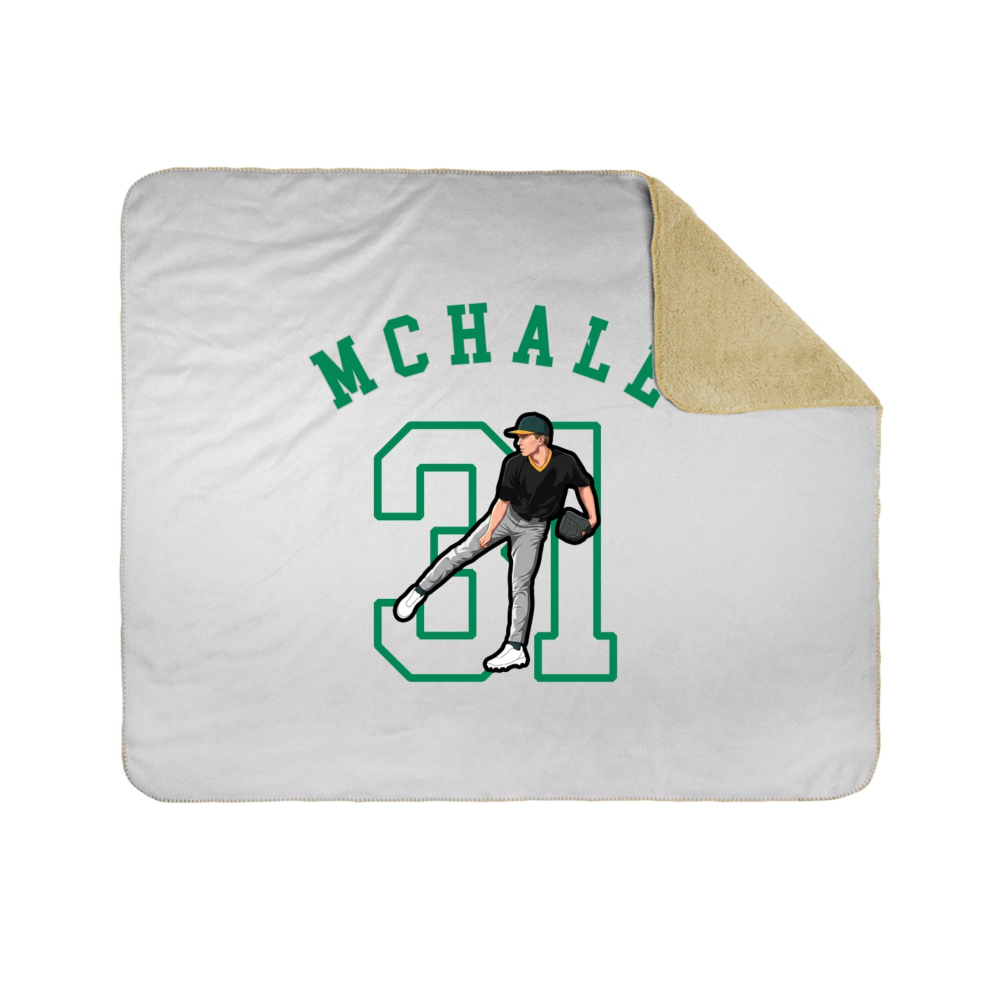 Throw Blanket — Shirsey Arch in White