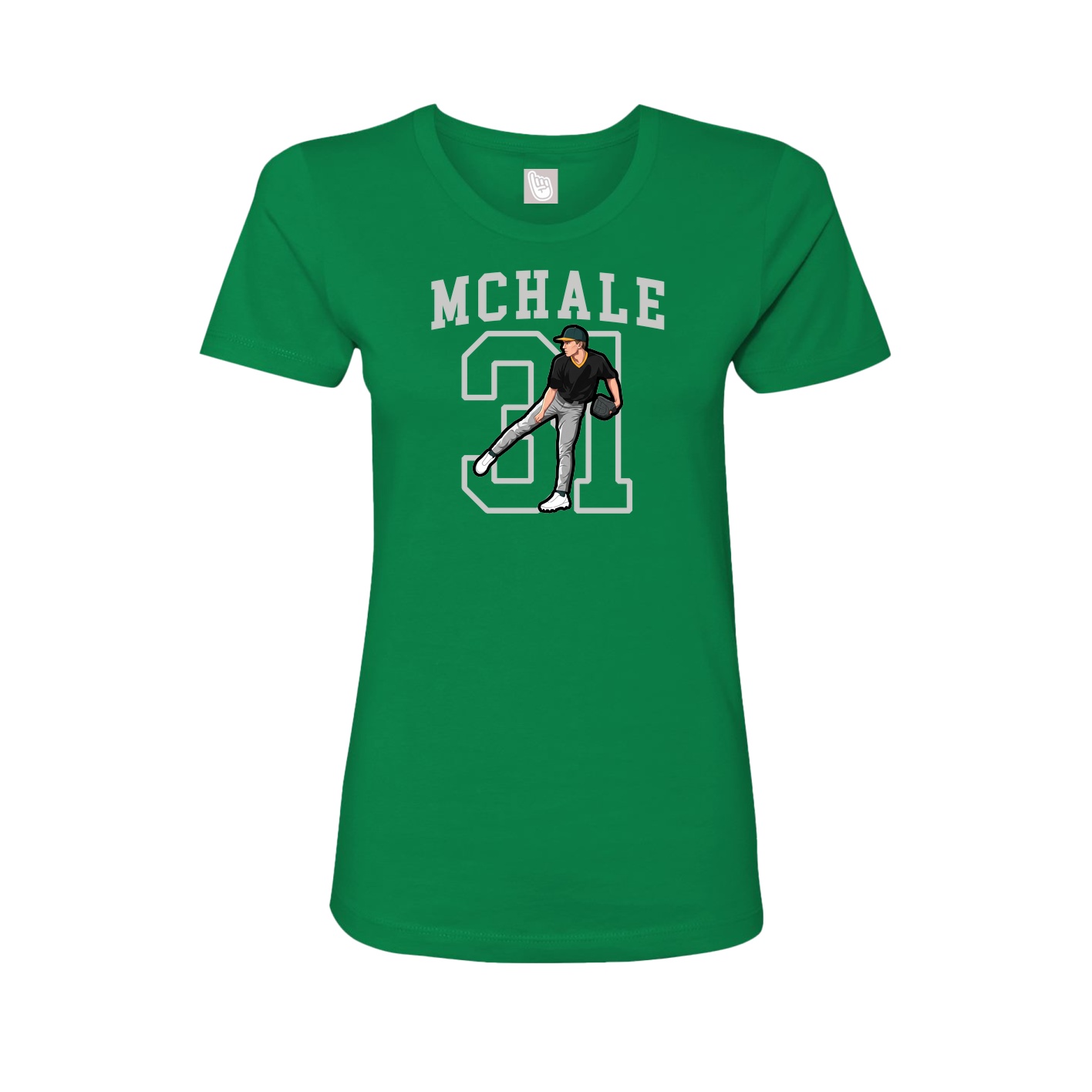 Fitted Women's Tee — Shirsey in Green