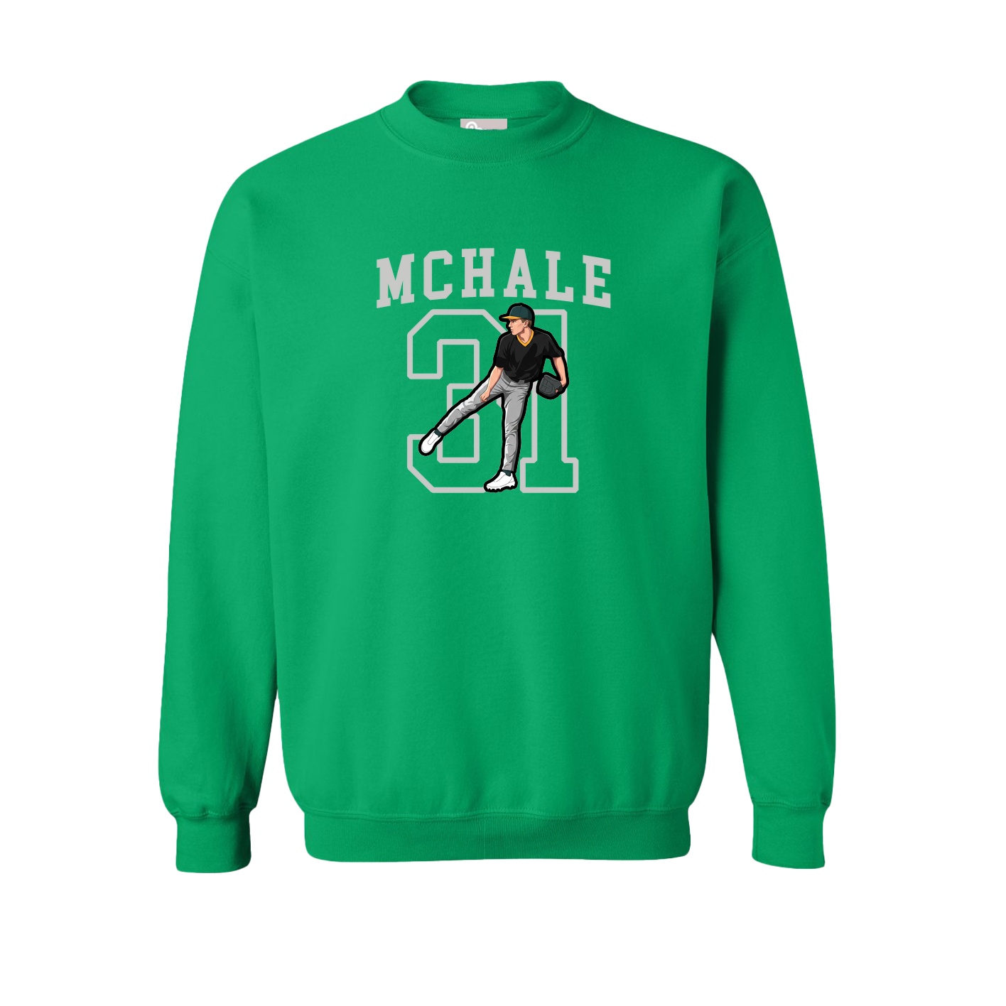 Fleece Crew — Shirsey in Green