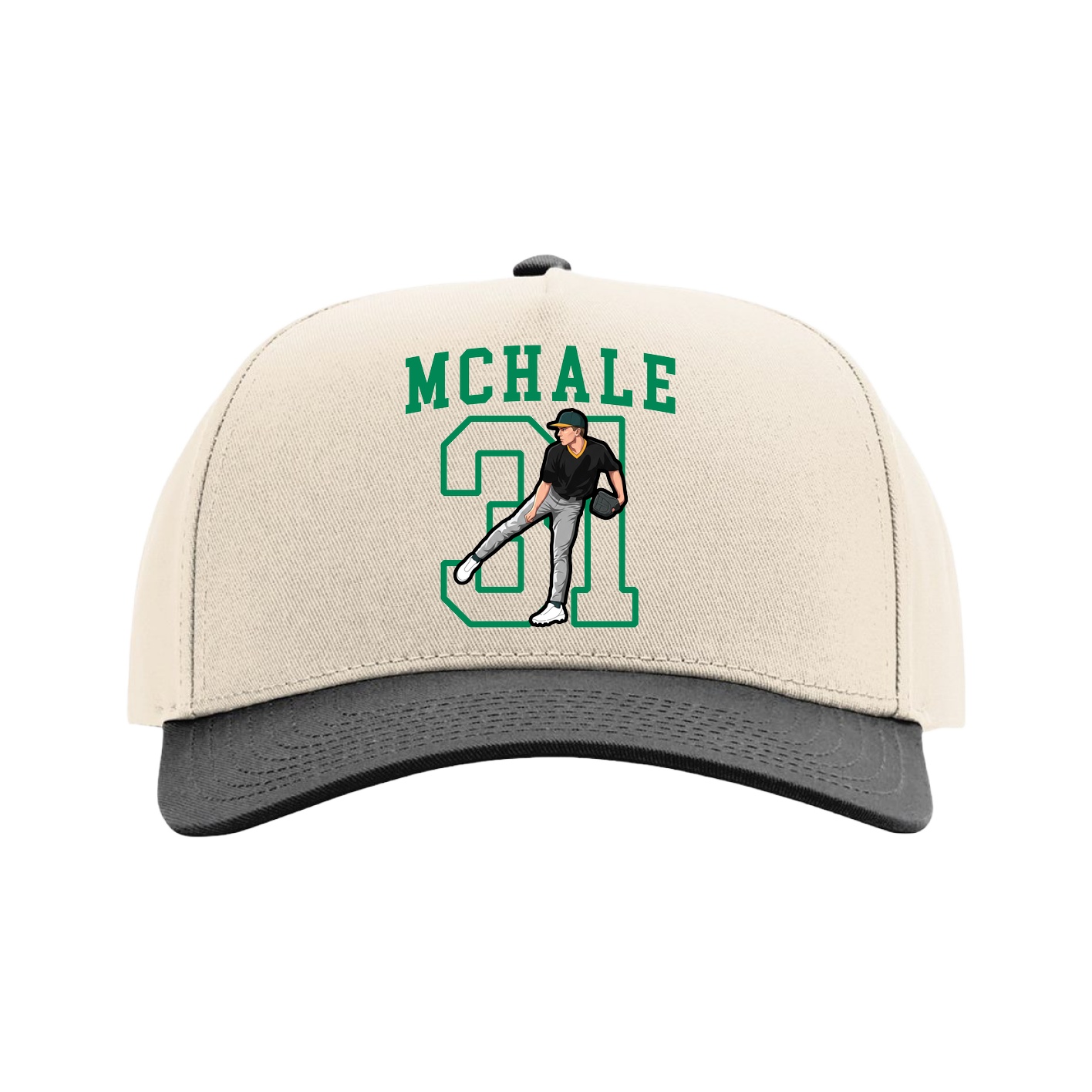 Full Fabric Five-Panel Champ Cap