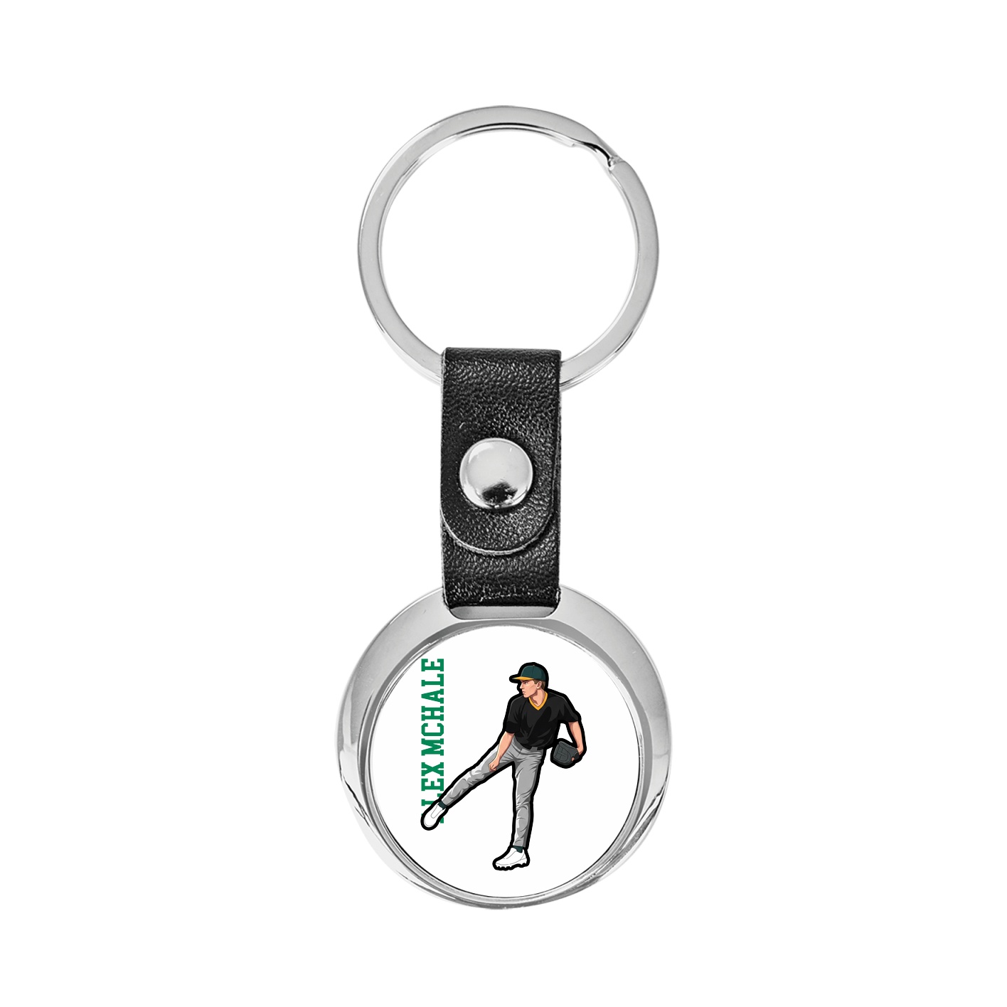 Key Chain — Name Vertical in Classic