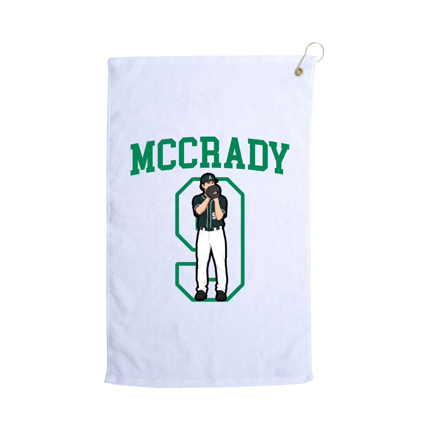 Golf Towel — Shirsey in White