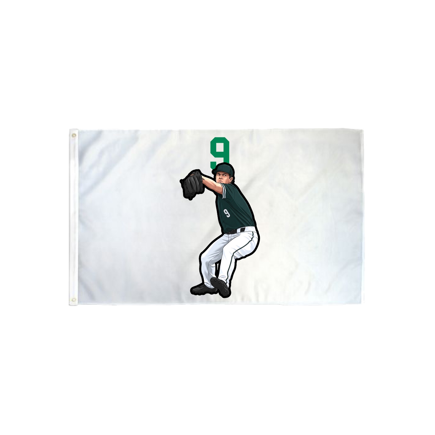 3x5 Flag — Number Top in Classic