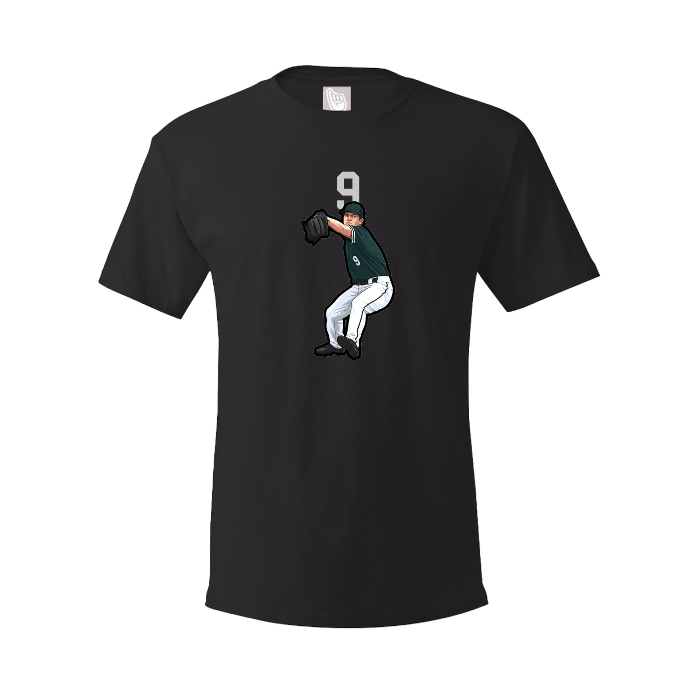 Tee — Number Top in Black