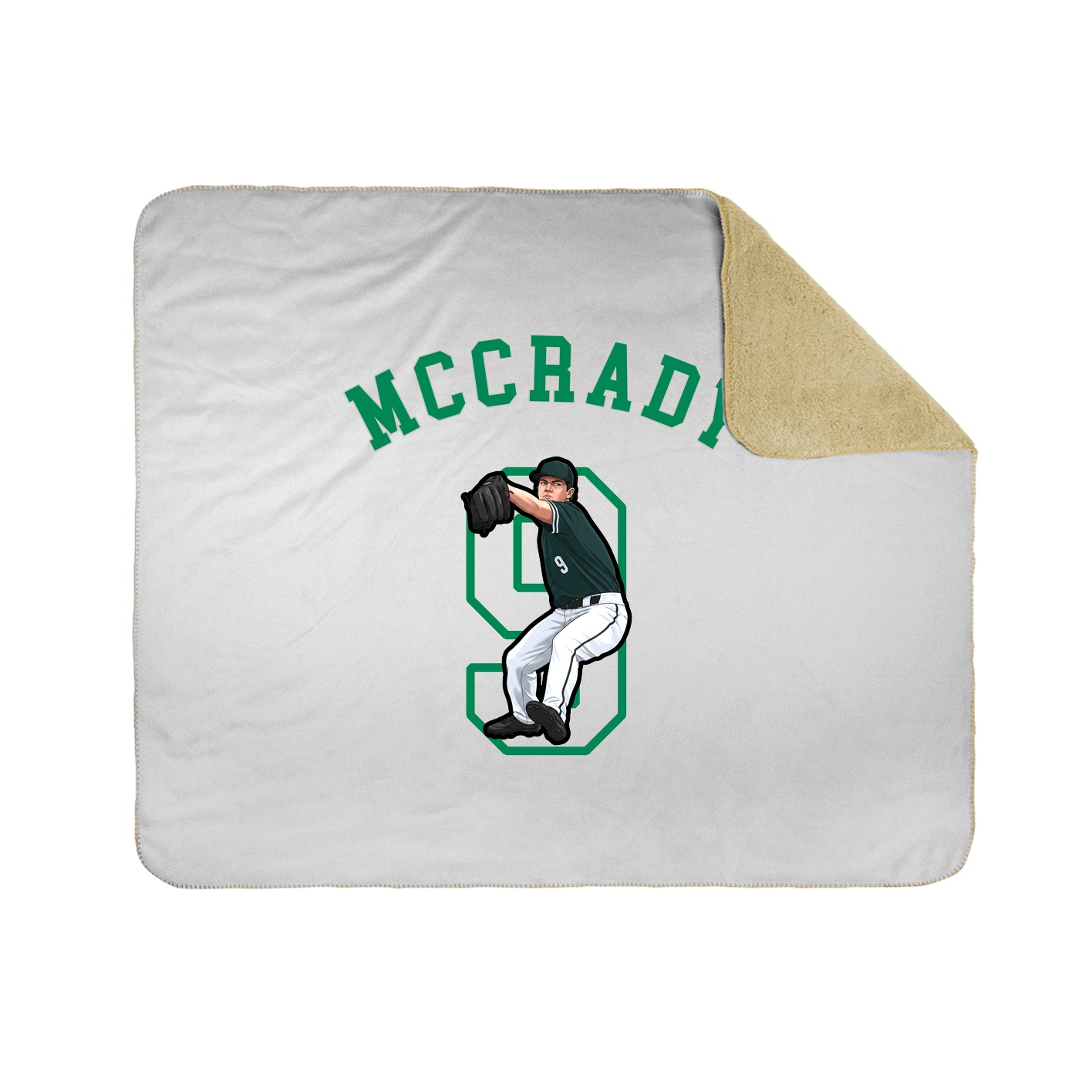 Throw Blanket — Shirsey Arch in White