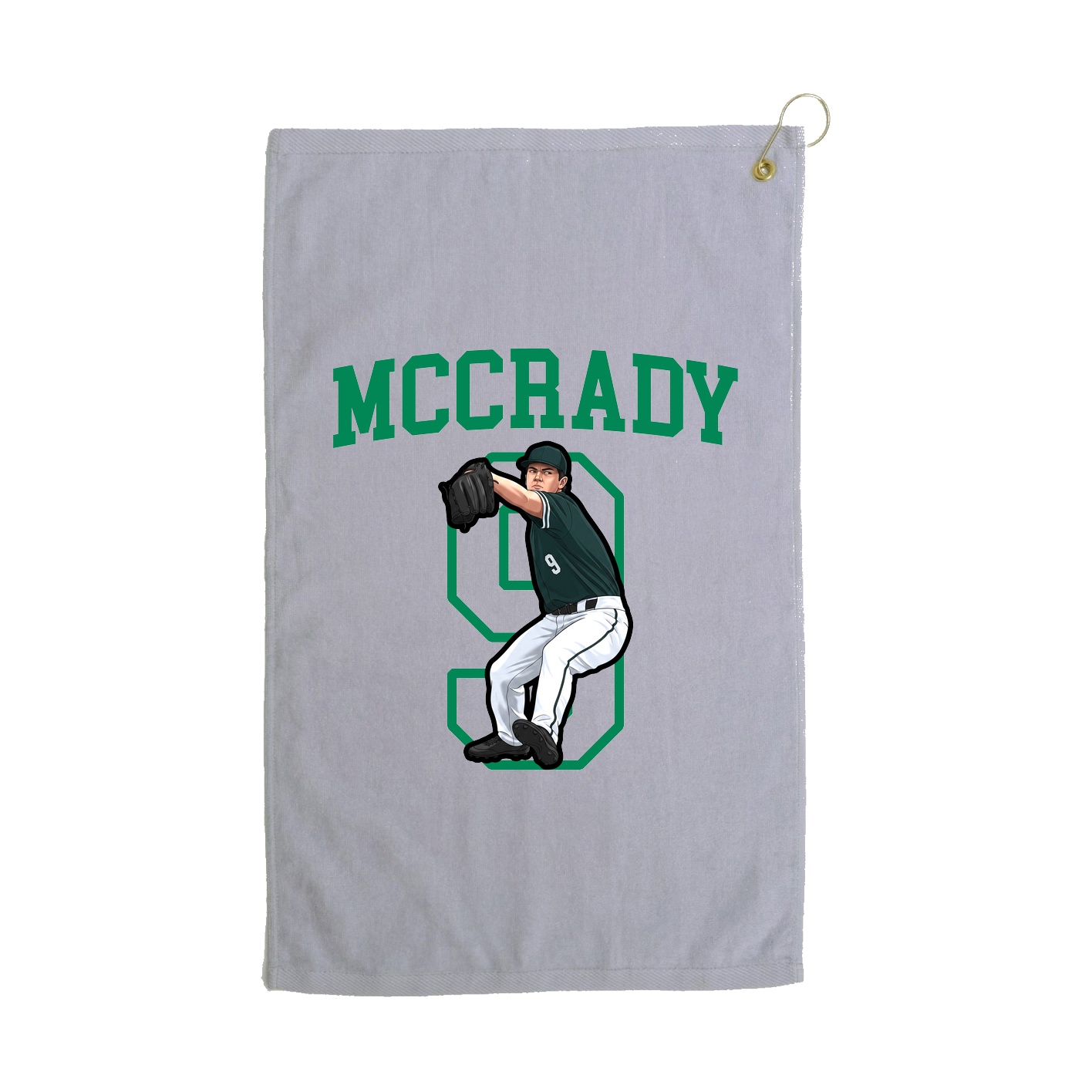 Golf Towel — Shirsey in Grey