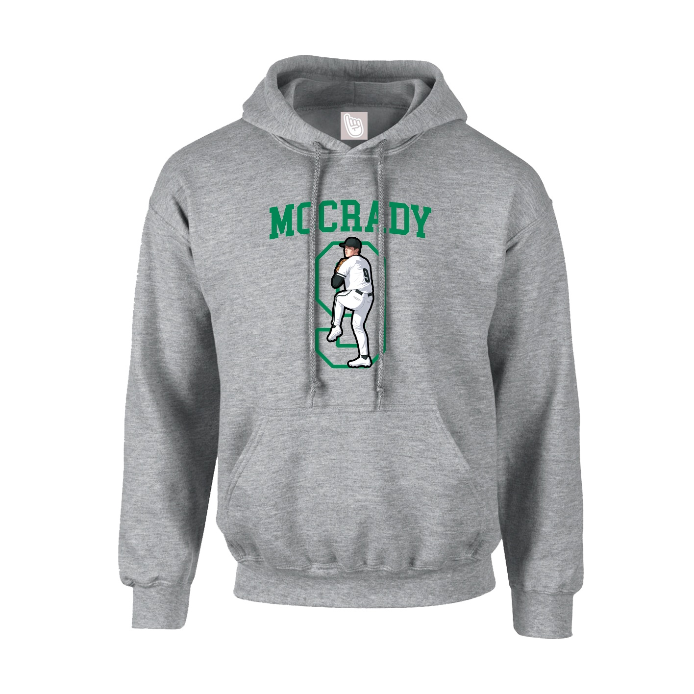 Hoodie — Shirsey in Grey