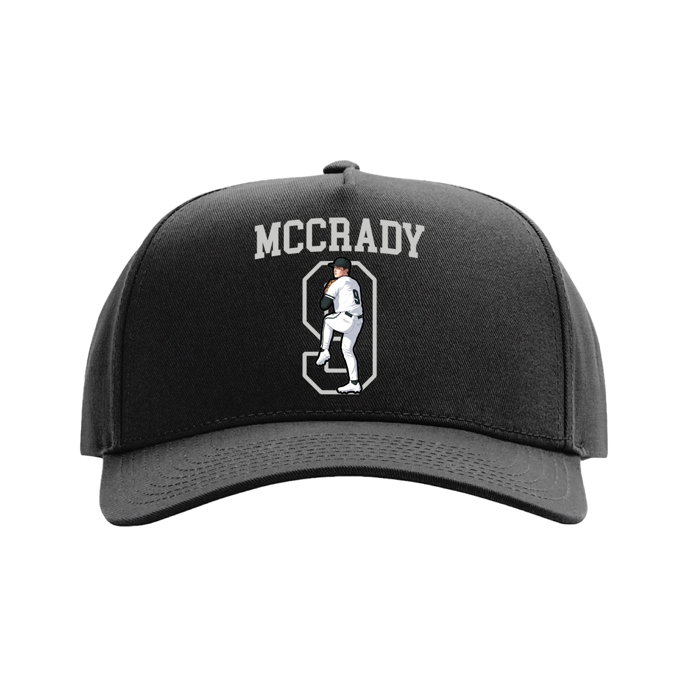 Full Fabric Five-Panel Champ Cap