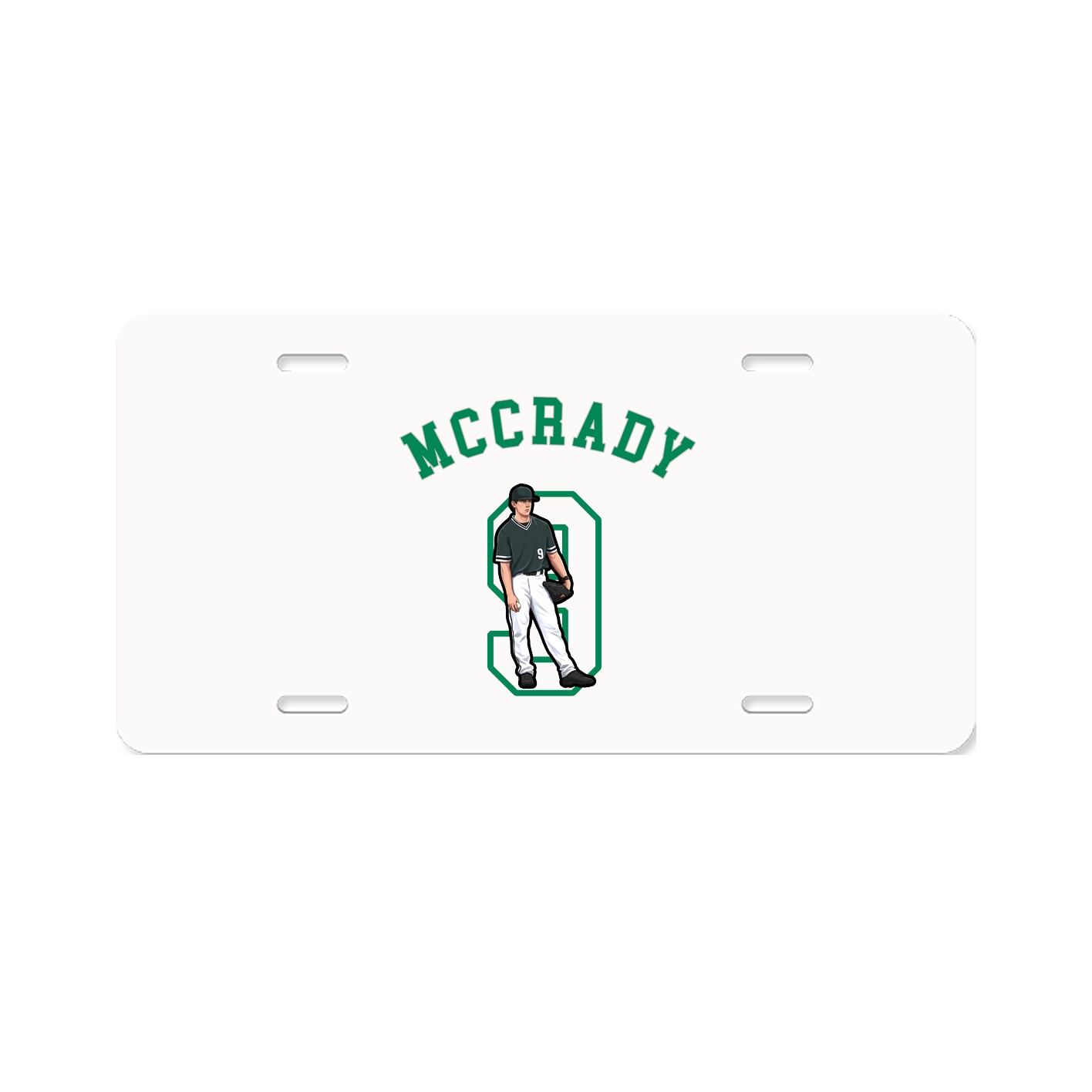 License Plate — Shirsey Arch in Classic