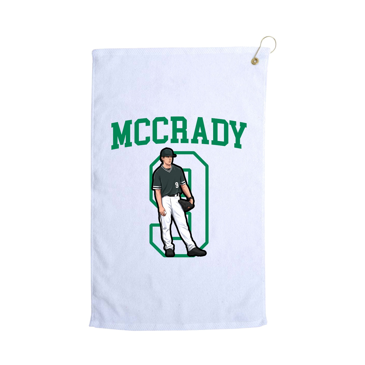 Golf Towel — Shirsey in White