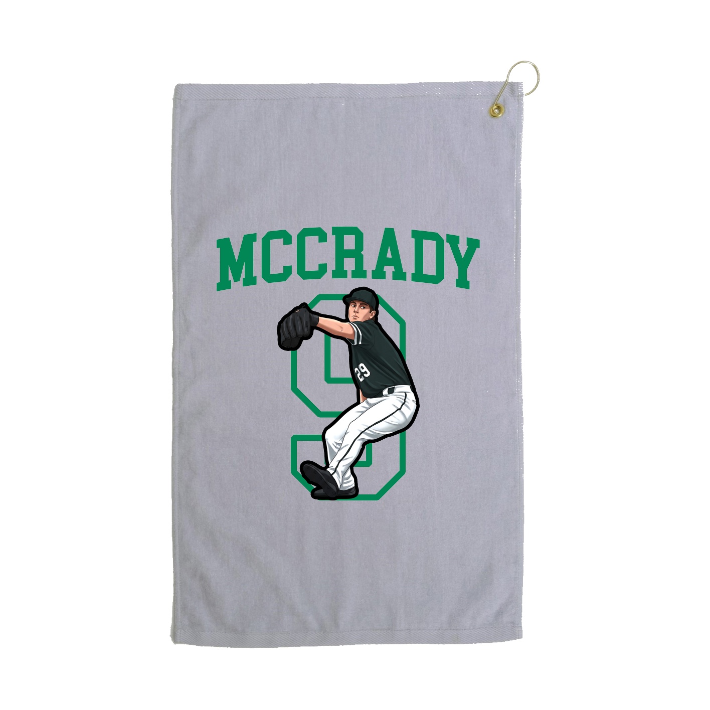 Golf Towel — Shirsey in Grey