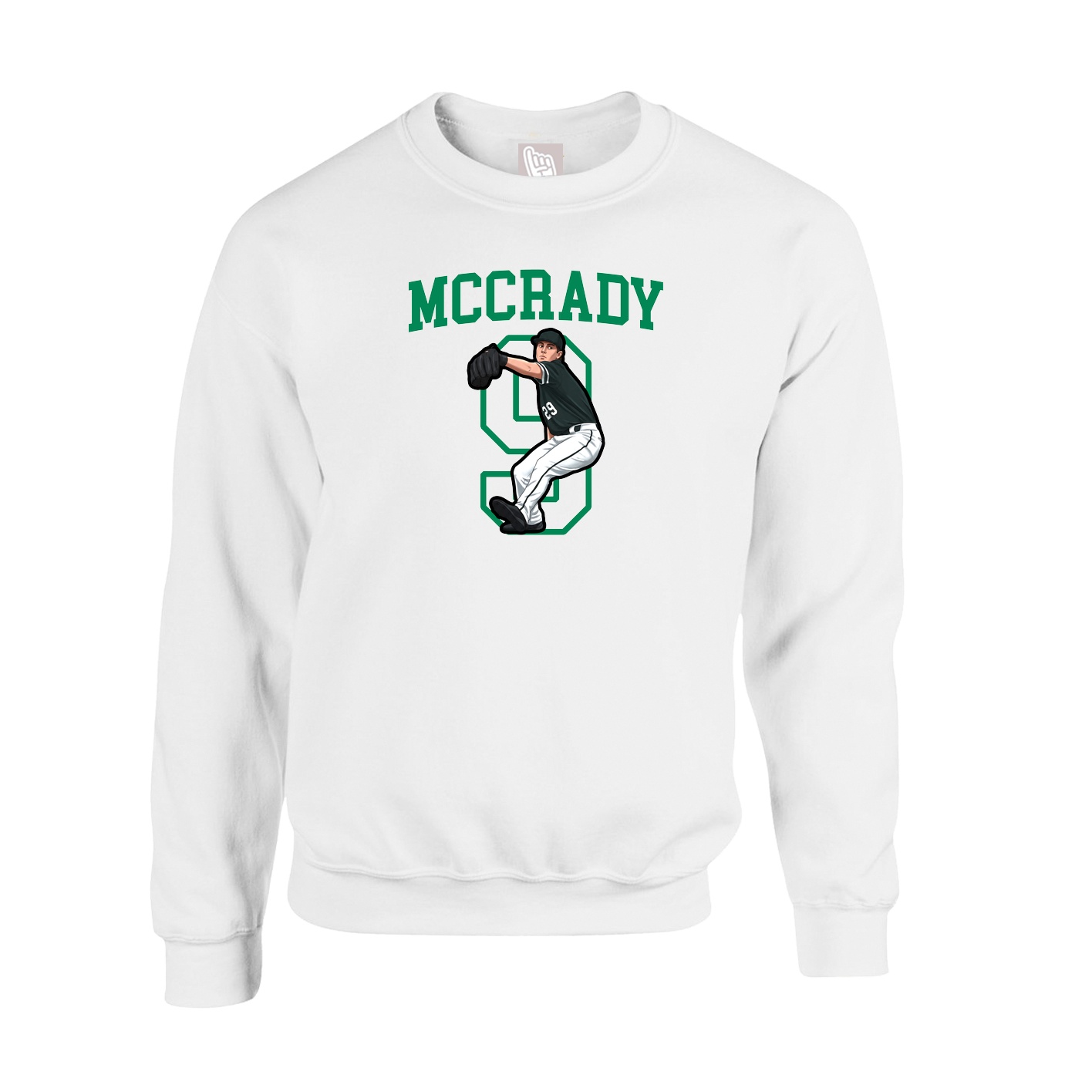 Fleece Crew — Shirsey in White