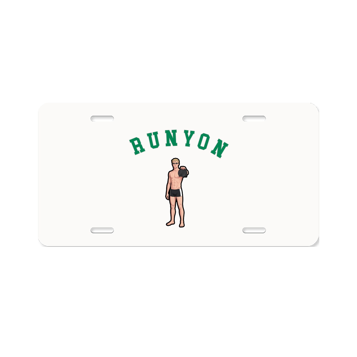 License Plate — Shirsey Arch in Classic